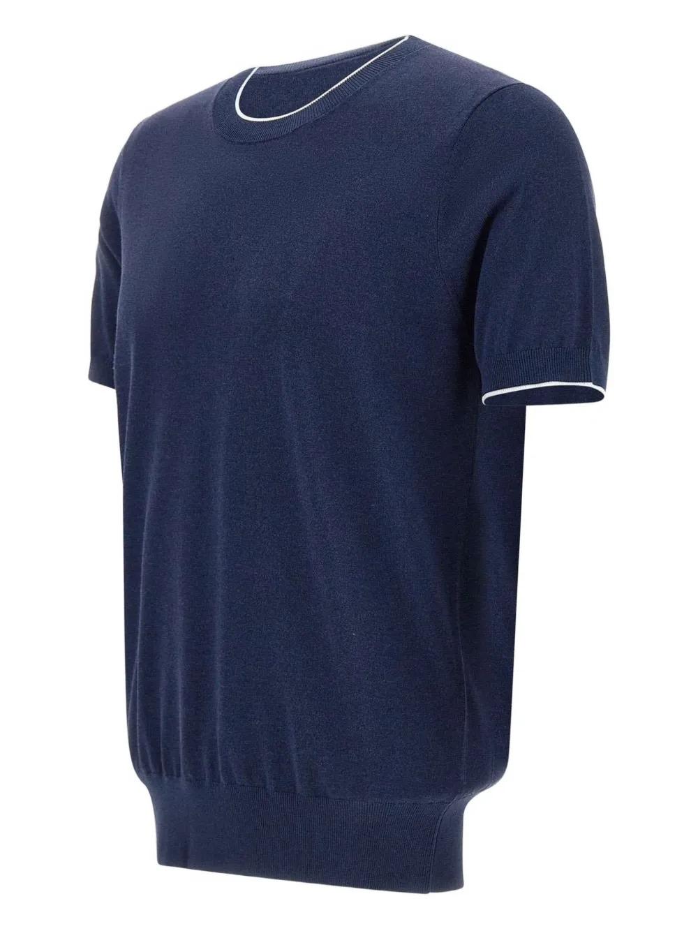 Kangra<BR/>T-shirt in maglia BLU 3014/21 38 KANGRA 