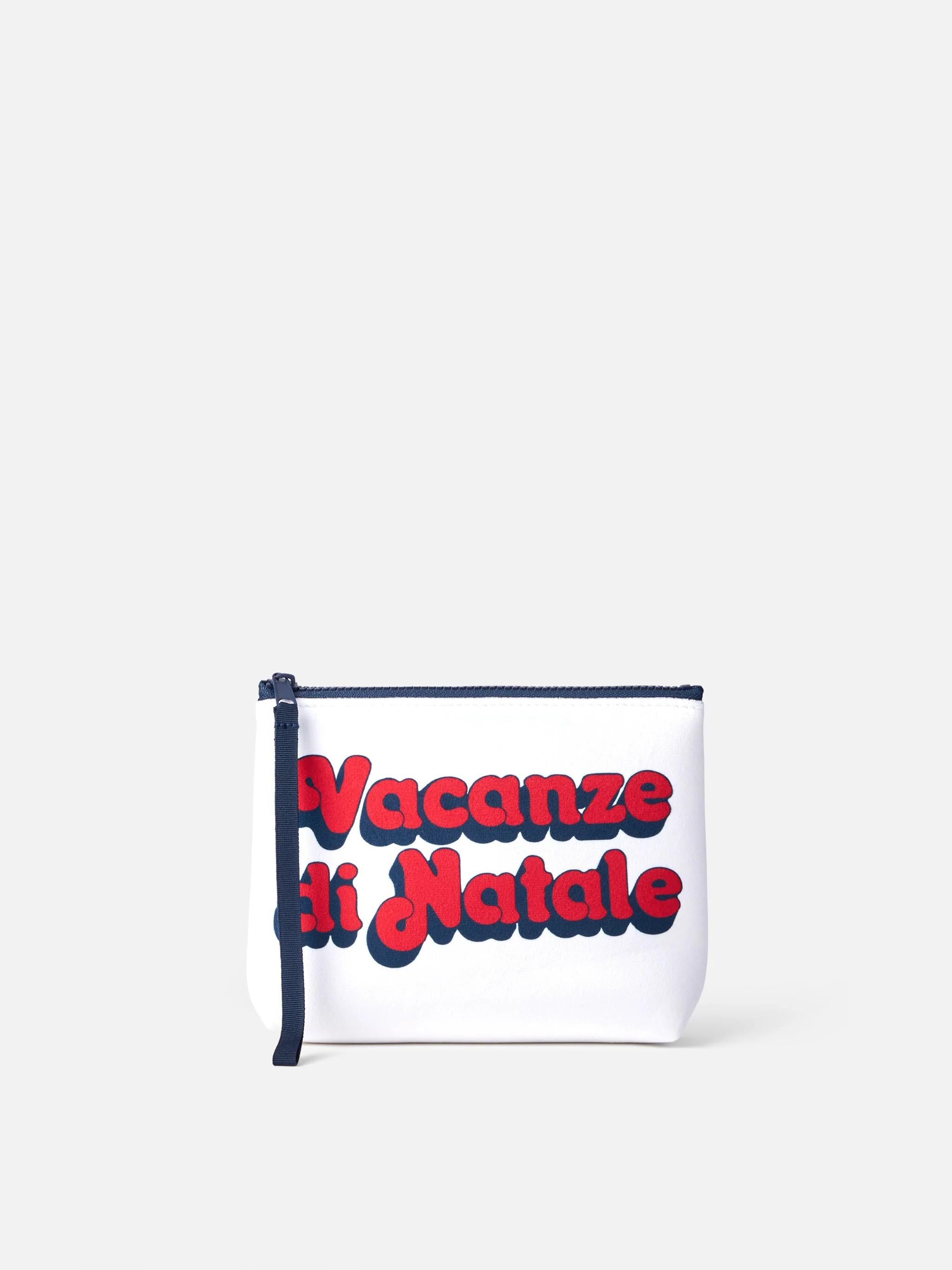 Pochette Aline in lana con stampa Vacanze di Natale | VACANZE DI NATALE EDIZIONE SPECIALE ALI0002 02226I MC2 SAINT BARTH 