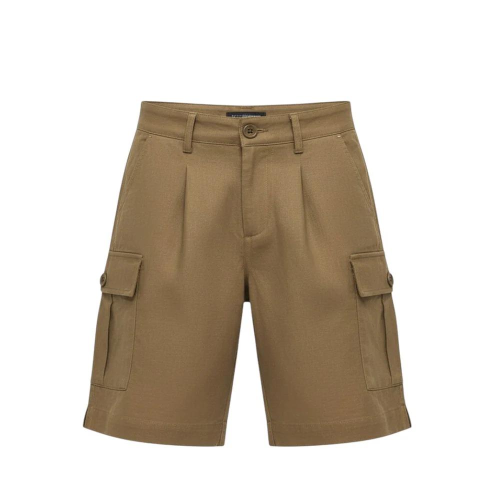 Daniele Alessandrini Bermuda Cargo In Misto Lino Per Bambino 1236S00436C 1236S00436 CAMEL DANIELE ALESSANDRINI 