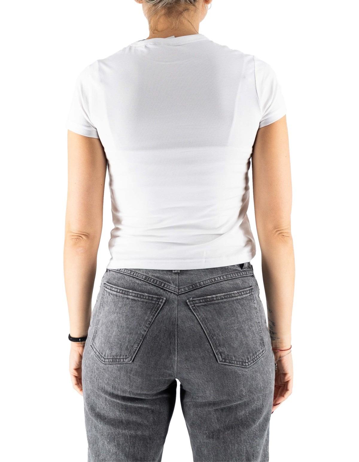 Juicy Crest Ringer Tshirt Cotton bianca VIJP70695WJC J10 JUICY COUTURE 