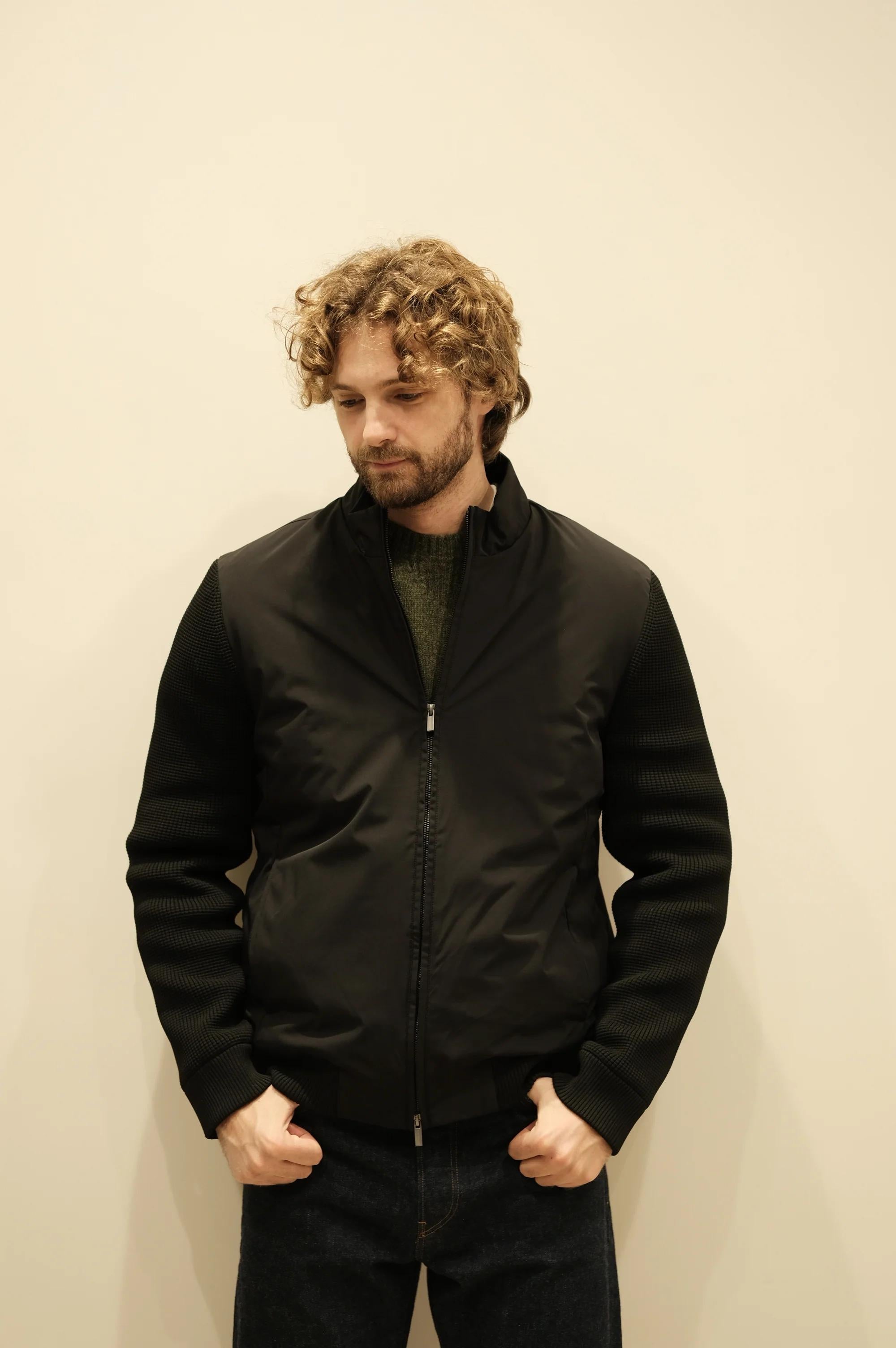 Jeordie's<BR/>Jeordie's Bomber Maglia/Nylon Nero 00002-70758 999 JEORDIE'S 