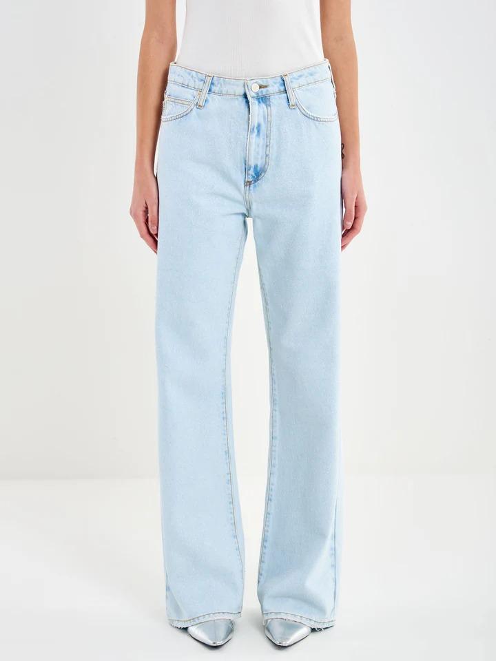 VICOLO Jeans Zeno Chiaro con Glitter DAB5115 DENIM CHIARO VICOLO 