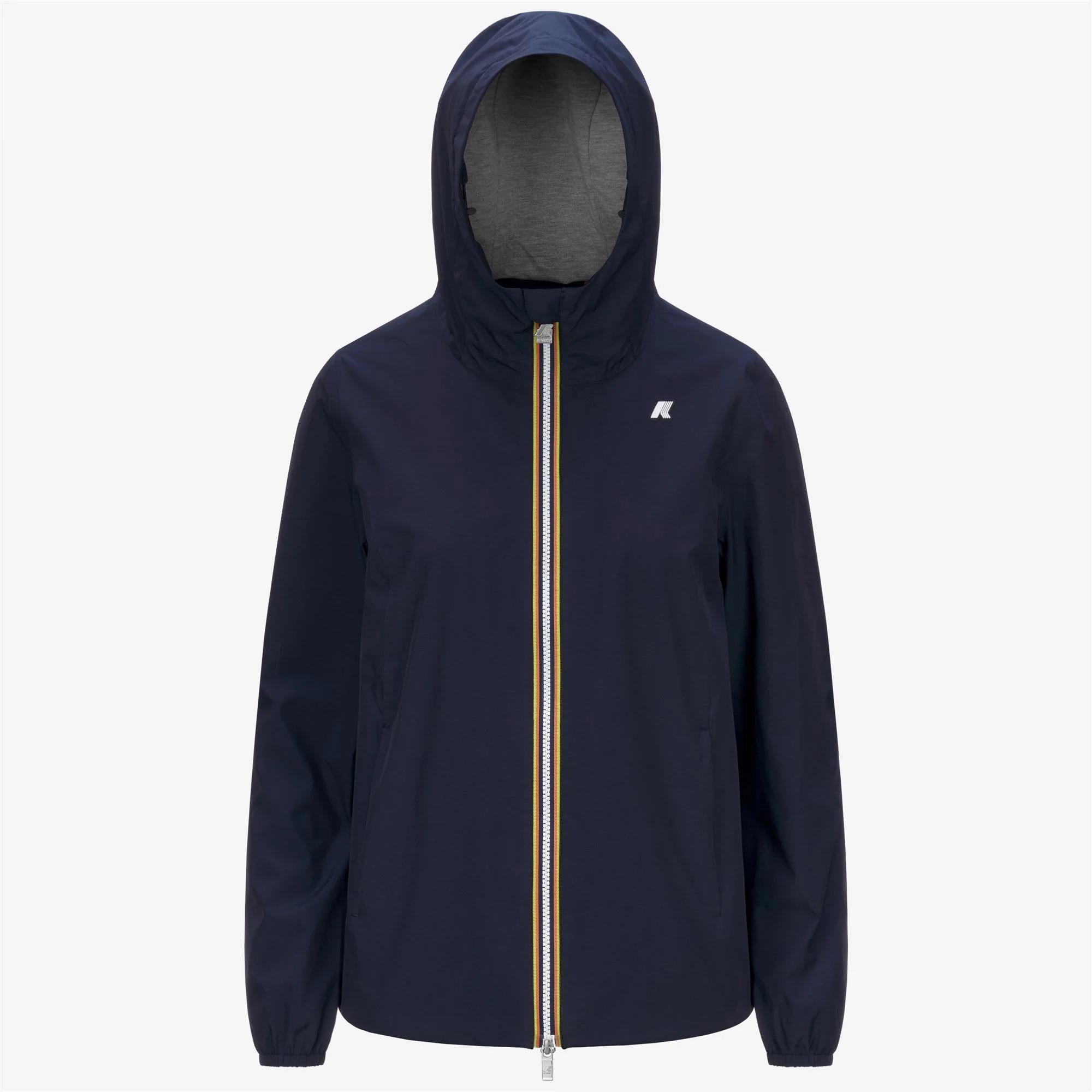 MARGUERITE STRETCH POLY JERSEY<BR/>BLUE DEPTH K8138PW K89 K-WAY 