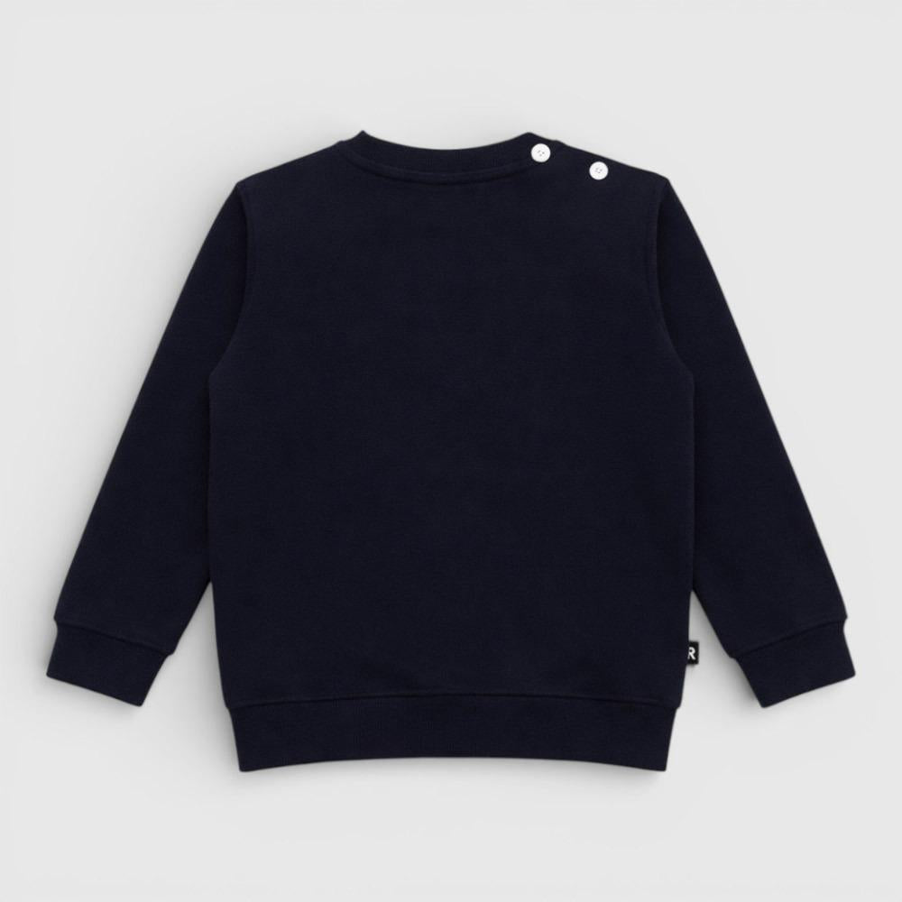 Felpa Daniele Alessandrini Kids colore Blu navy 1295F00321 NAVY DANIELE ALESSANDRINI 
