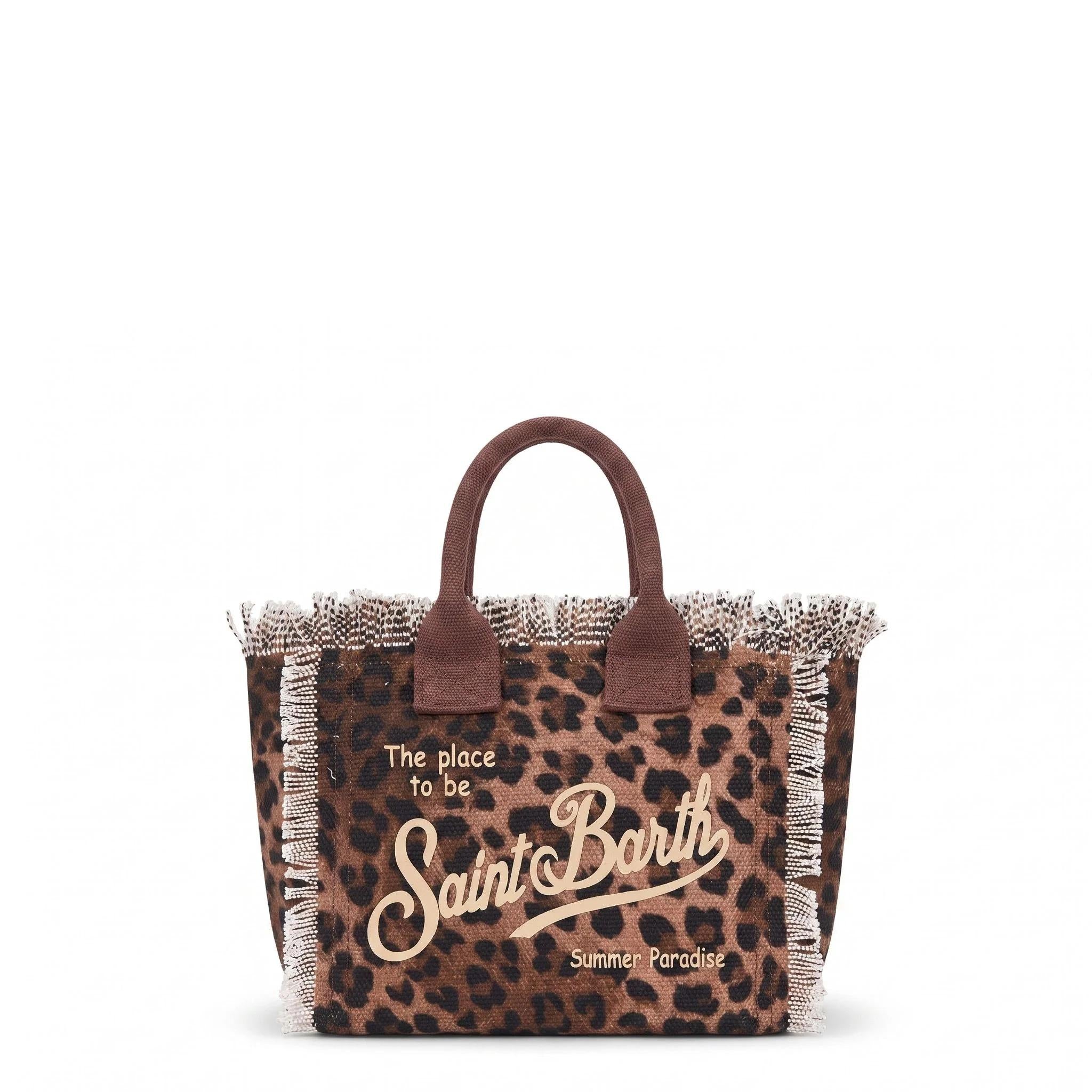Borsa  SAINT BARTH VANITY MINI 00190L - Sand Leopard VAMI001 00190L MC2 SAINT BARTH 