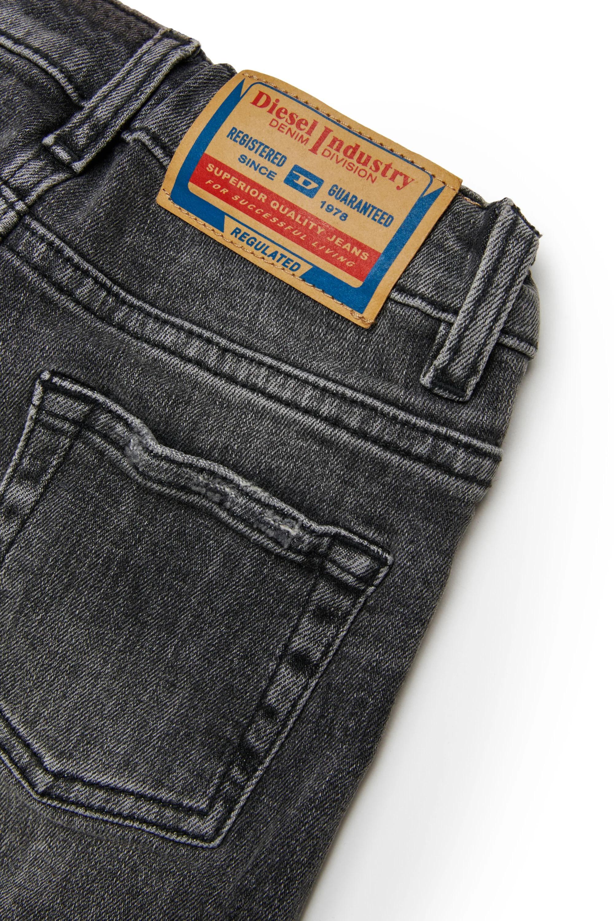 DIESEL<BR/>Jeans regular grigio scuro con strappi - D-Jools-B K00238-KXBQR K02 DIESEL 