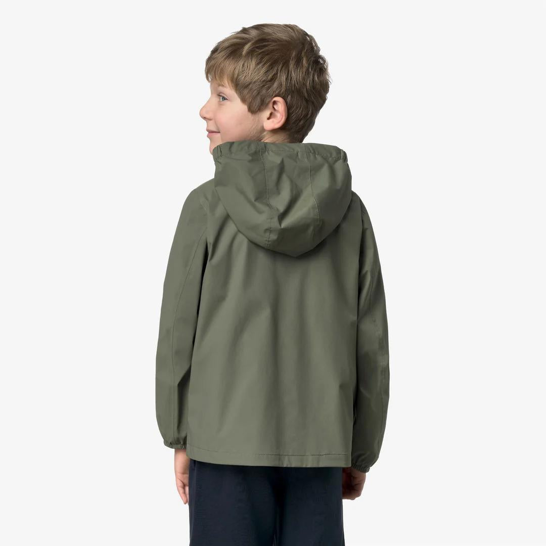 P. JACK STRETCH NYLON JERSEY<BR/>GREEN LICHEN K41335W V15 K-WAY 