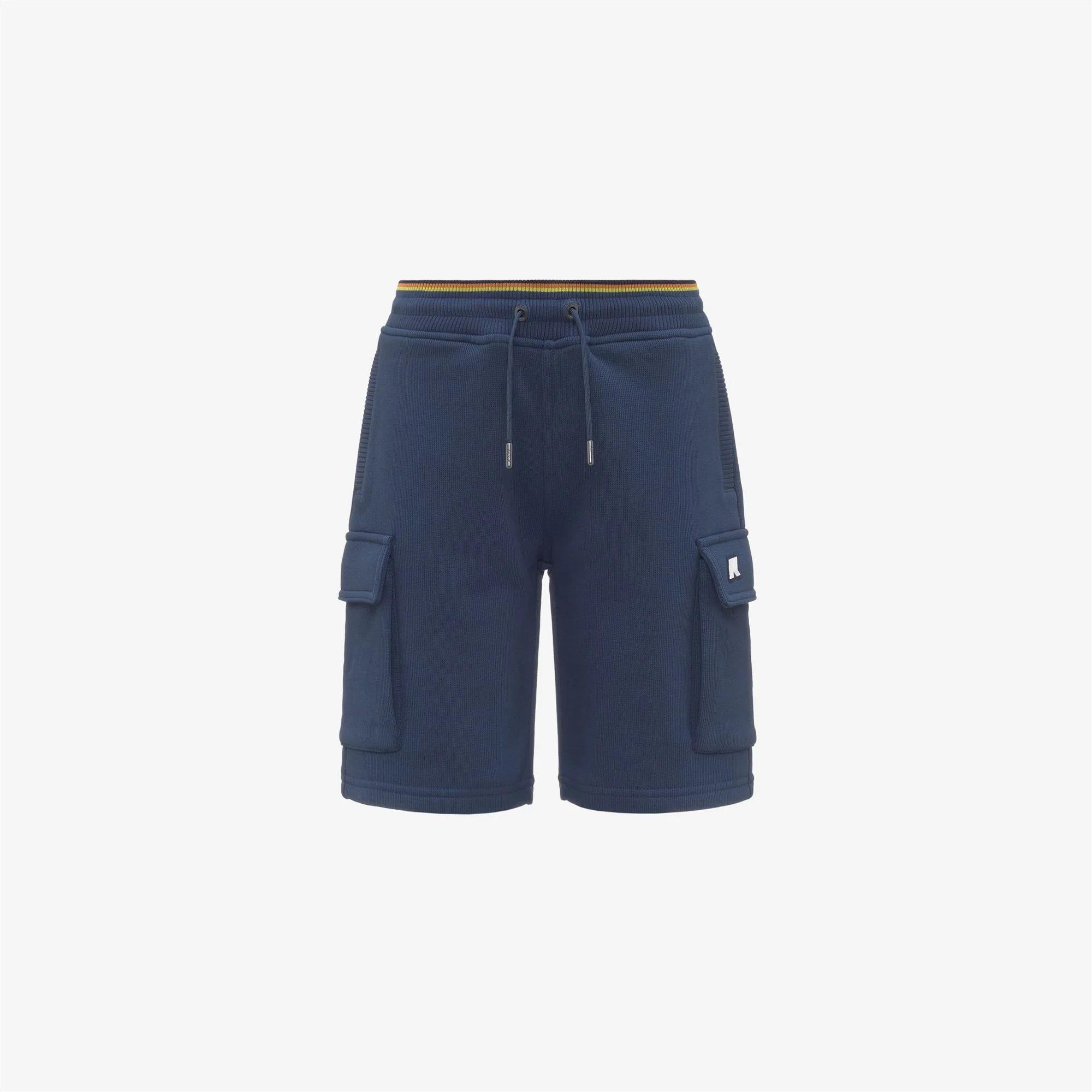 P. ERIK STRIPES FRENCH TERRY<BR/>BLUE INSIGNIA K7133SW* B67 K-WAY 