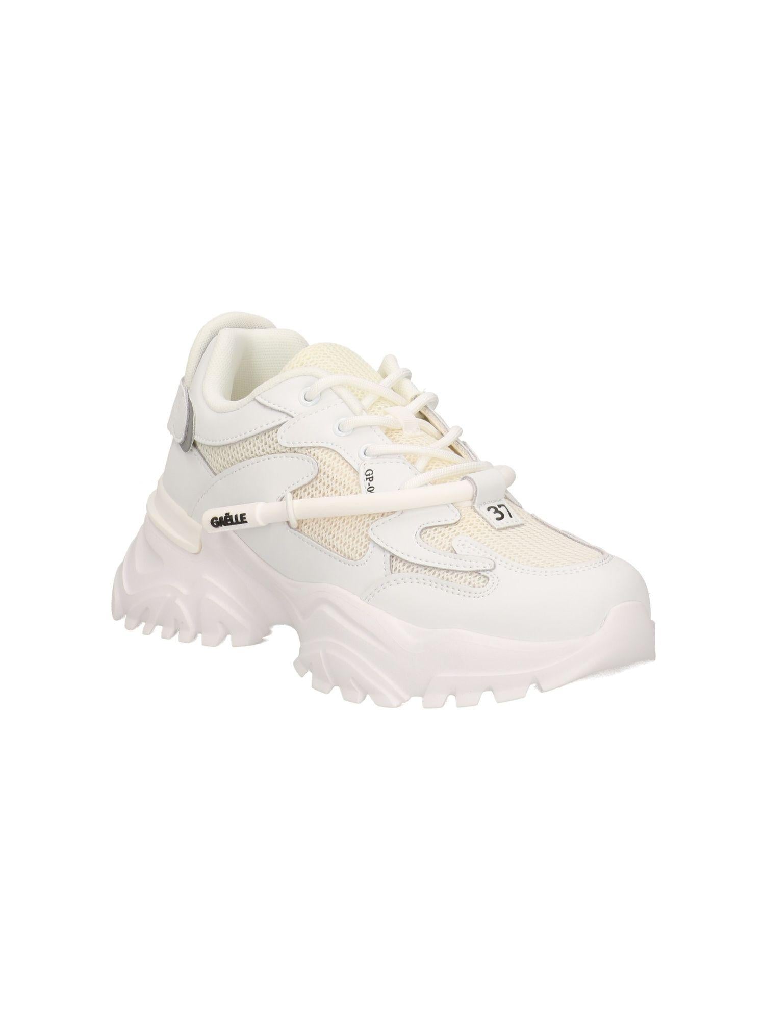 Sneakers Gaelle PAris GACAW01335 da donna bianche GACAW01335-TMTR0012 BI01 GAELLE 