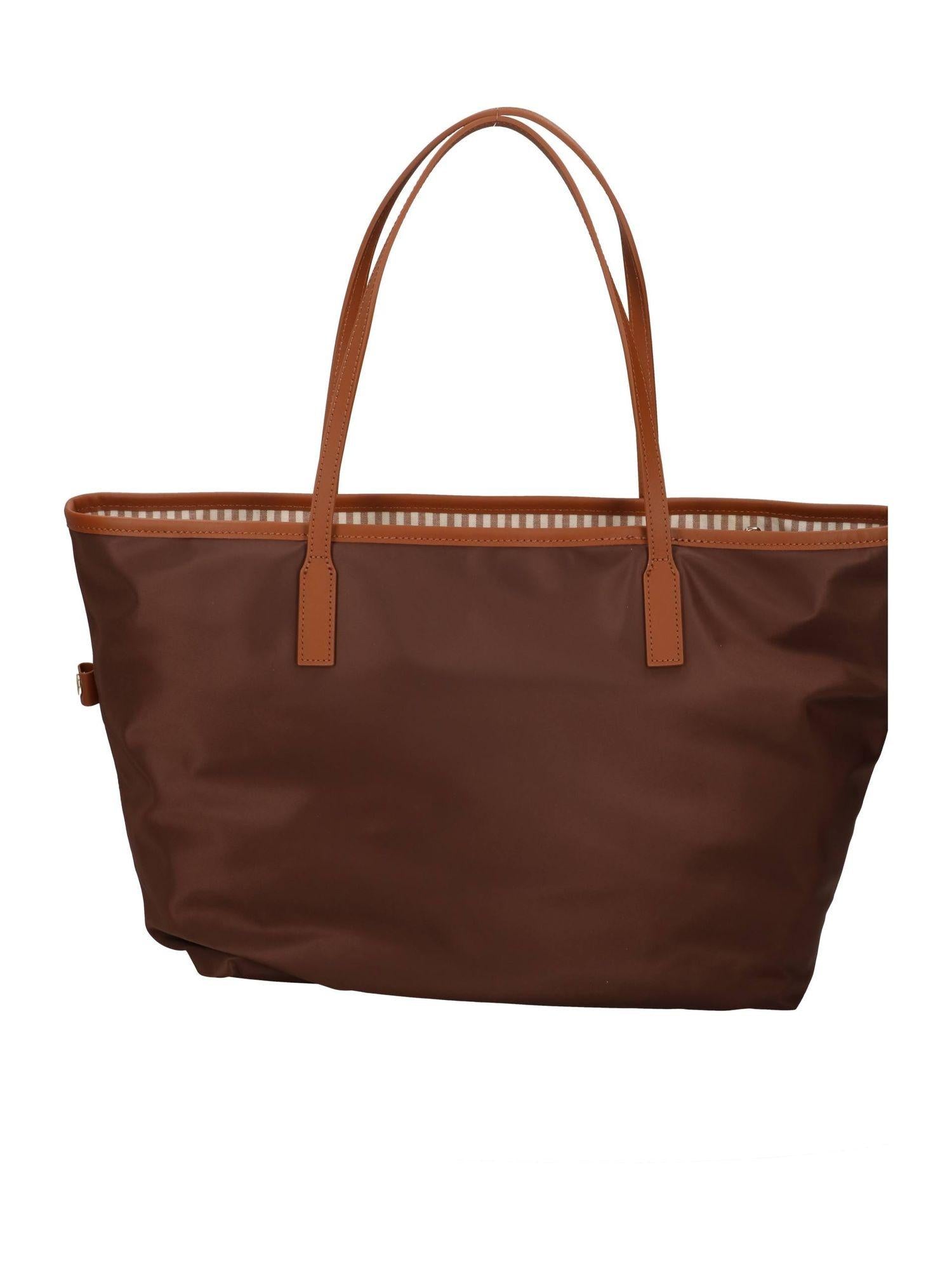 CITY BAG NYLON MARRONE CB0002 01819L MC2 SAINT BARTH 