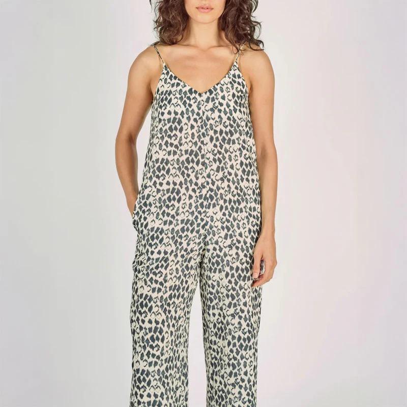 Romper Jumpsuit in Black TMY12582001 BLACK TRAFFIC PEOPLE 