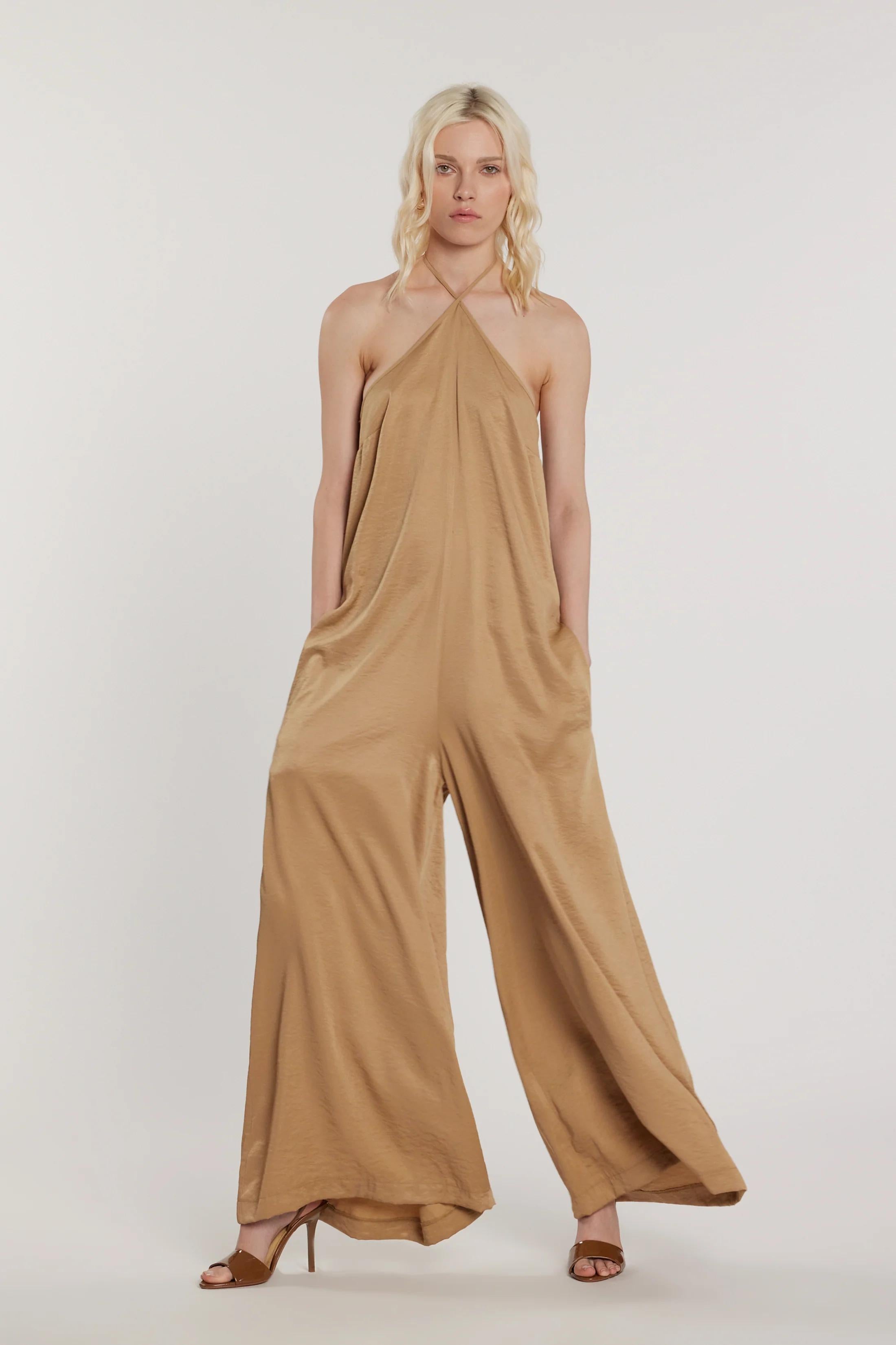 RELISH Tuta MORGIAN lunga smanicata scollo americana con laccetti over TANNIN RDP2607070054 1982 RELISH 