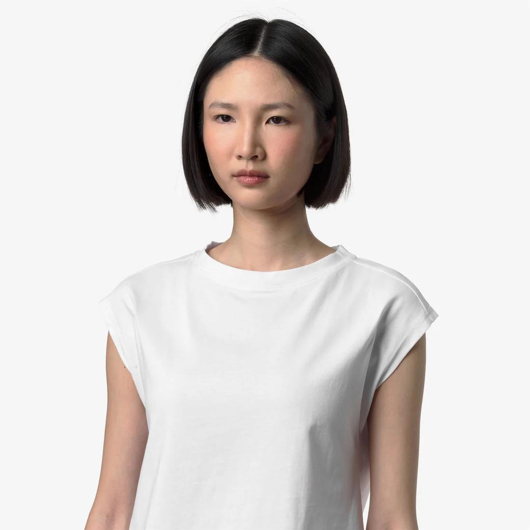 ISOBELLE JERSEY<BR/>WHITE K5137NW 001 K-WAY 