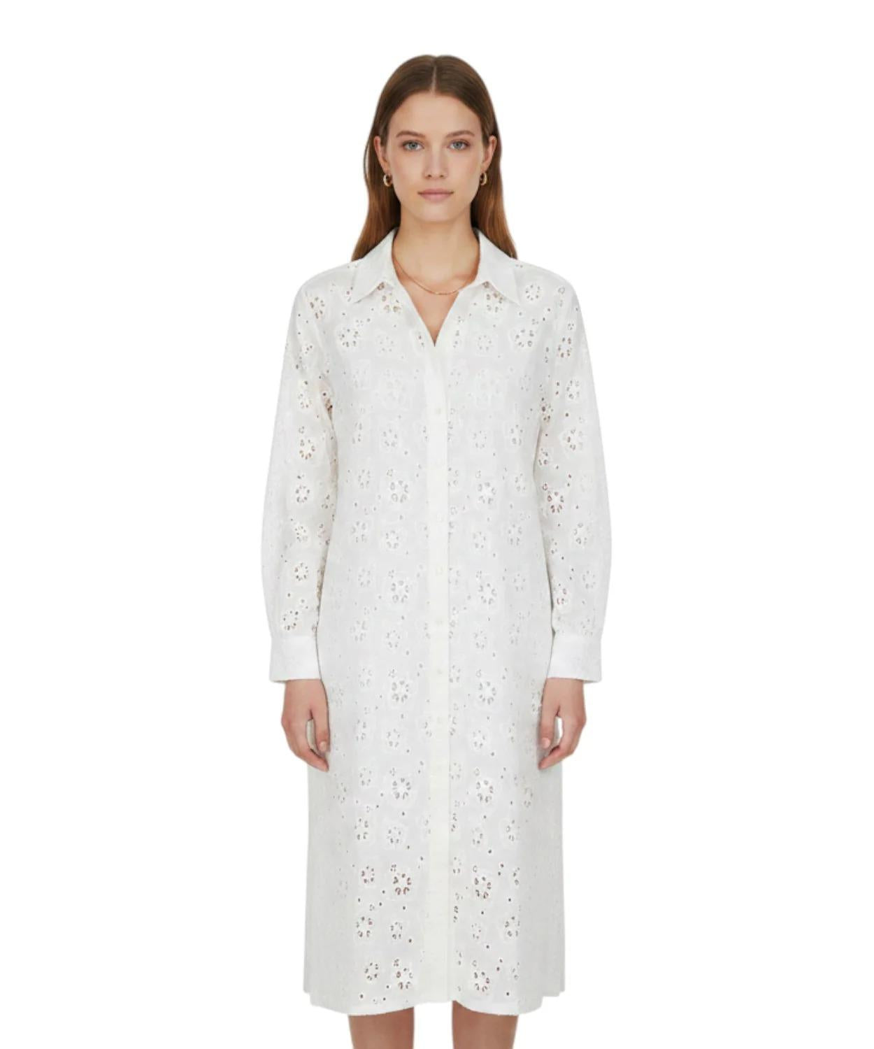 Abito Camicia Adeline MC2 Saint Barth ADN000108864L ADN0001 08864L MC2 SAINT BARTH 