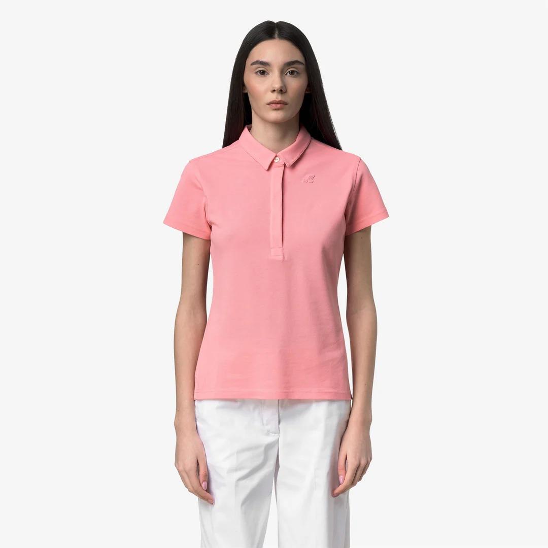 AMEDEA PIQUE SLIM<BR/>PINK GERANIUM K1127GW Q28 K-WAY 