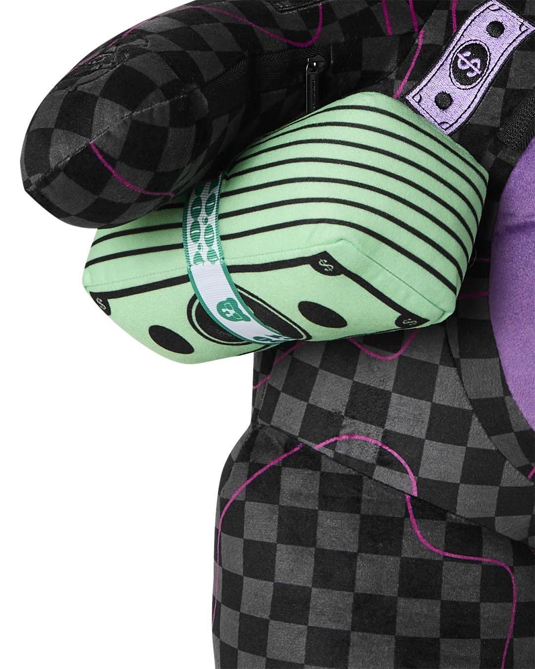 ZAINO CON ORSO E SLIME VIOLA CHE CONQUISTA L'ORSO 910B9012NSZV.UNICA 910B8958NSZ V.UNICA SPRAYGROUND 