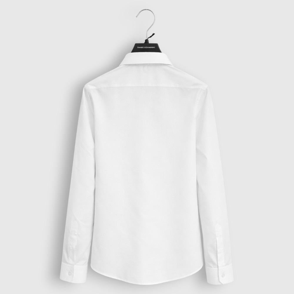 Camicia Daniele Alessandrini Kids colore Bianco 1235C00516 WHITE DANIELE ALESSANDRINI 