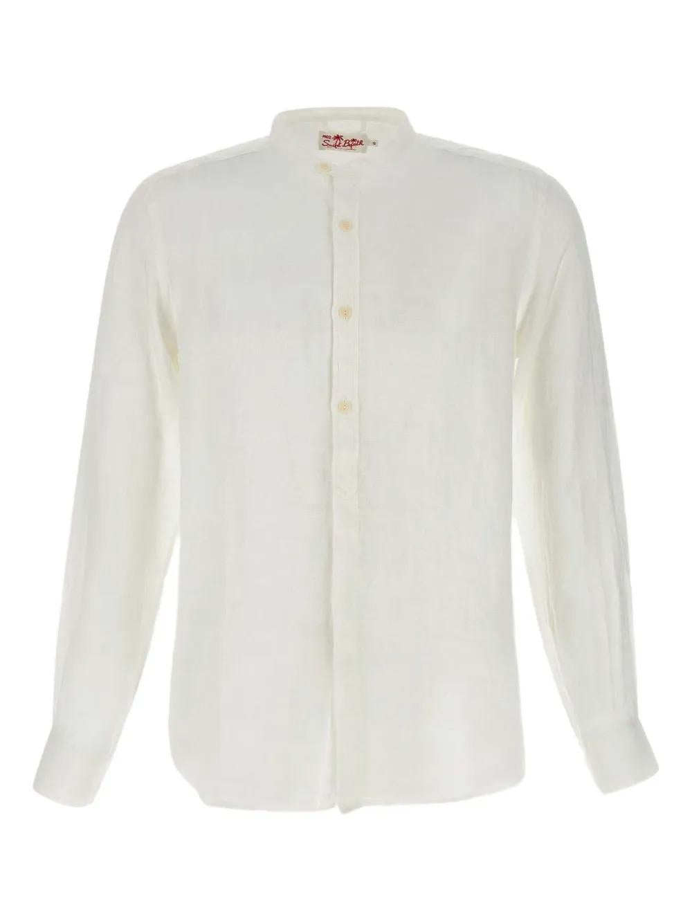 MC2 Saint Barth Camicia in lino NAX000100814L crema NAX0001 00814L MC2 SAINT BARTH 