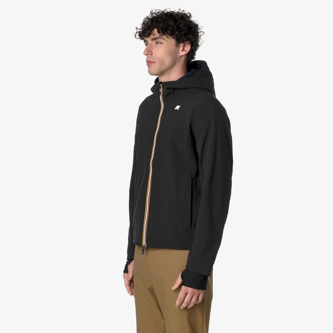 JACKO BONDED<BR/>BLACK-BLUE DEPTH K6131BW A3C K-WAY 