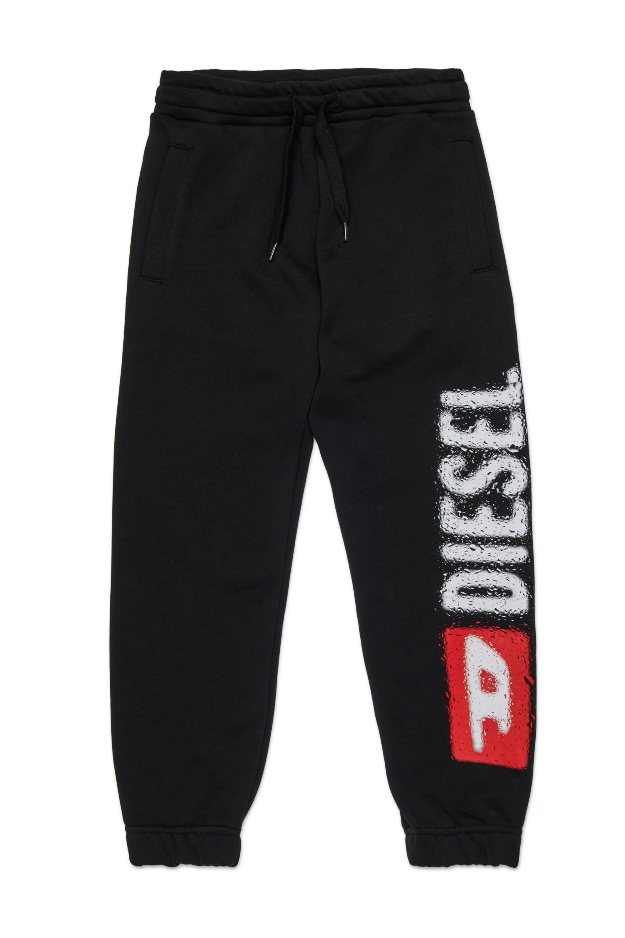 Pantalone tuta diesel bambino pantli nero J02445-KYAZ3 K900 DIESEL 