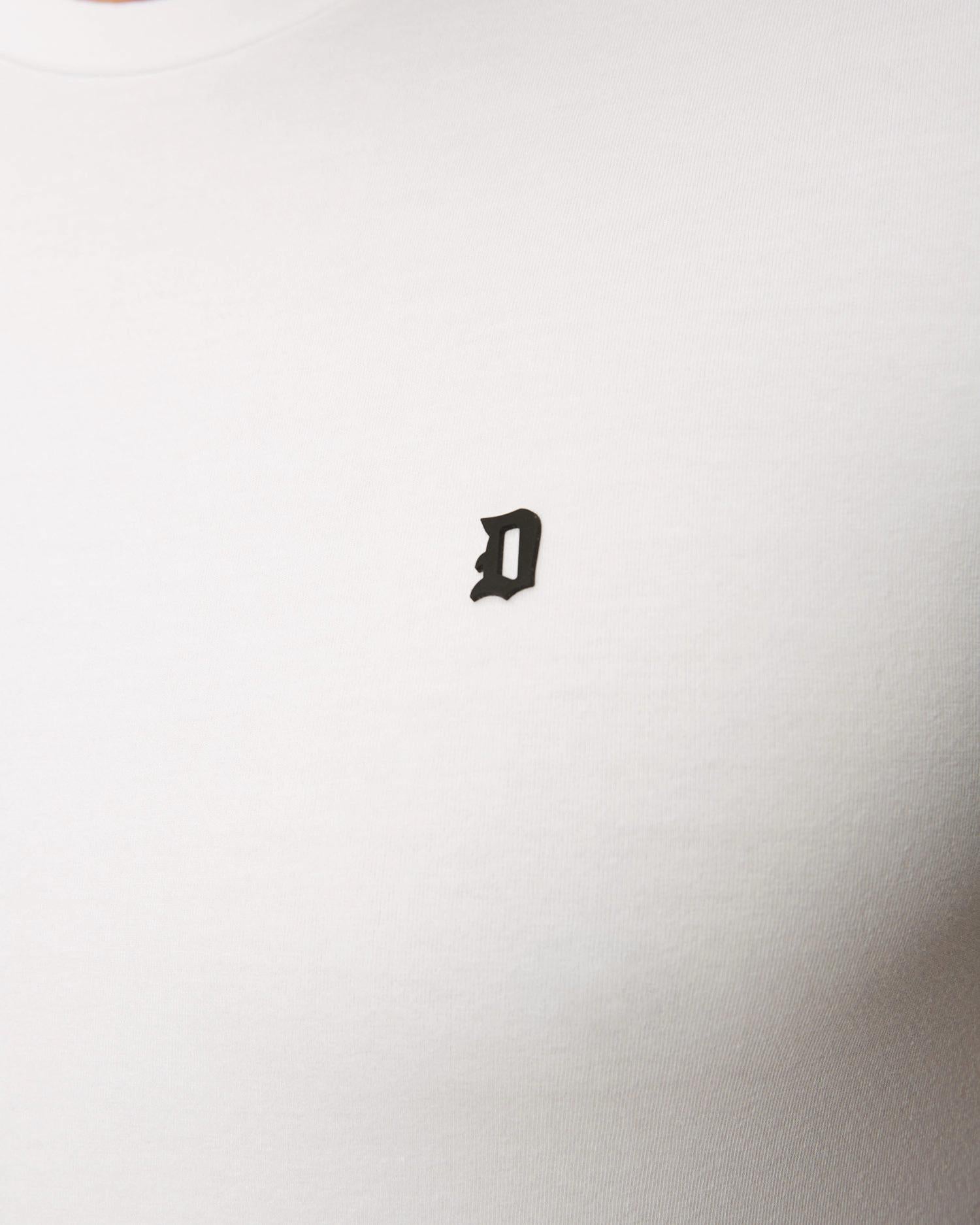 T-shirt bianca da uomo Dondup Bianca US221-JS0125U-ZL4 000 DONDUP 