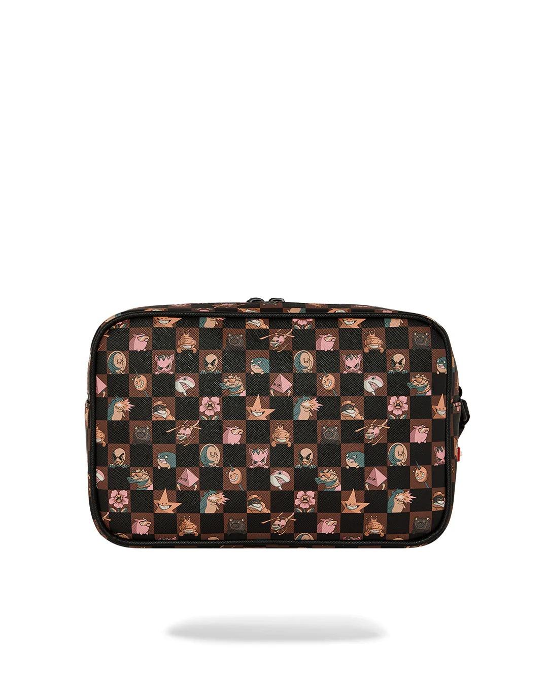 PEEKING CHARACTERS REMIX TOILETRY 910B8907NSZ V.UNICA SPRAYGROUND 