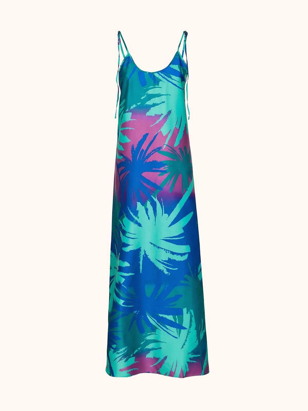 Vestito lungo Donna Me fui Fantasia SW1600-X45 MF26-SW1600 X45 ME FUI 