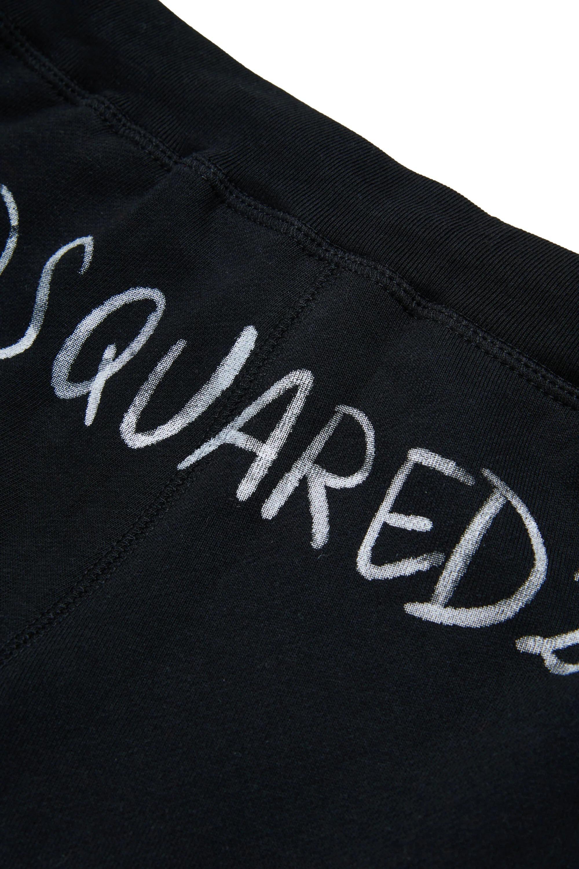 Short Bambina Dsquared Kid nero DQ3197-D0AGQ DQ900 DSQUARED KID 