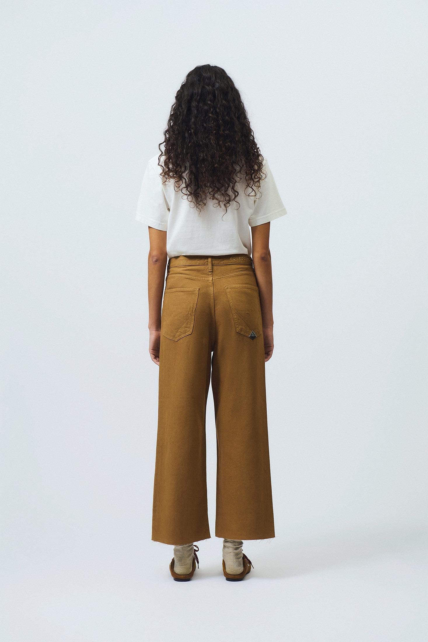 JEANS RITA CROPPED OLD REVERSE RUSTY RND043P4352716 C0642 ROY ROGER'S 