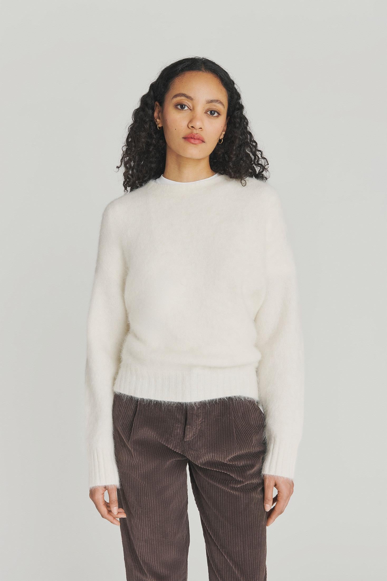 PULLOVER IN ALPACA BIANCO RND559CNXXXX C0069 ROY ROGER'S 