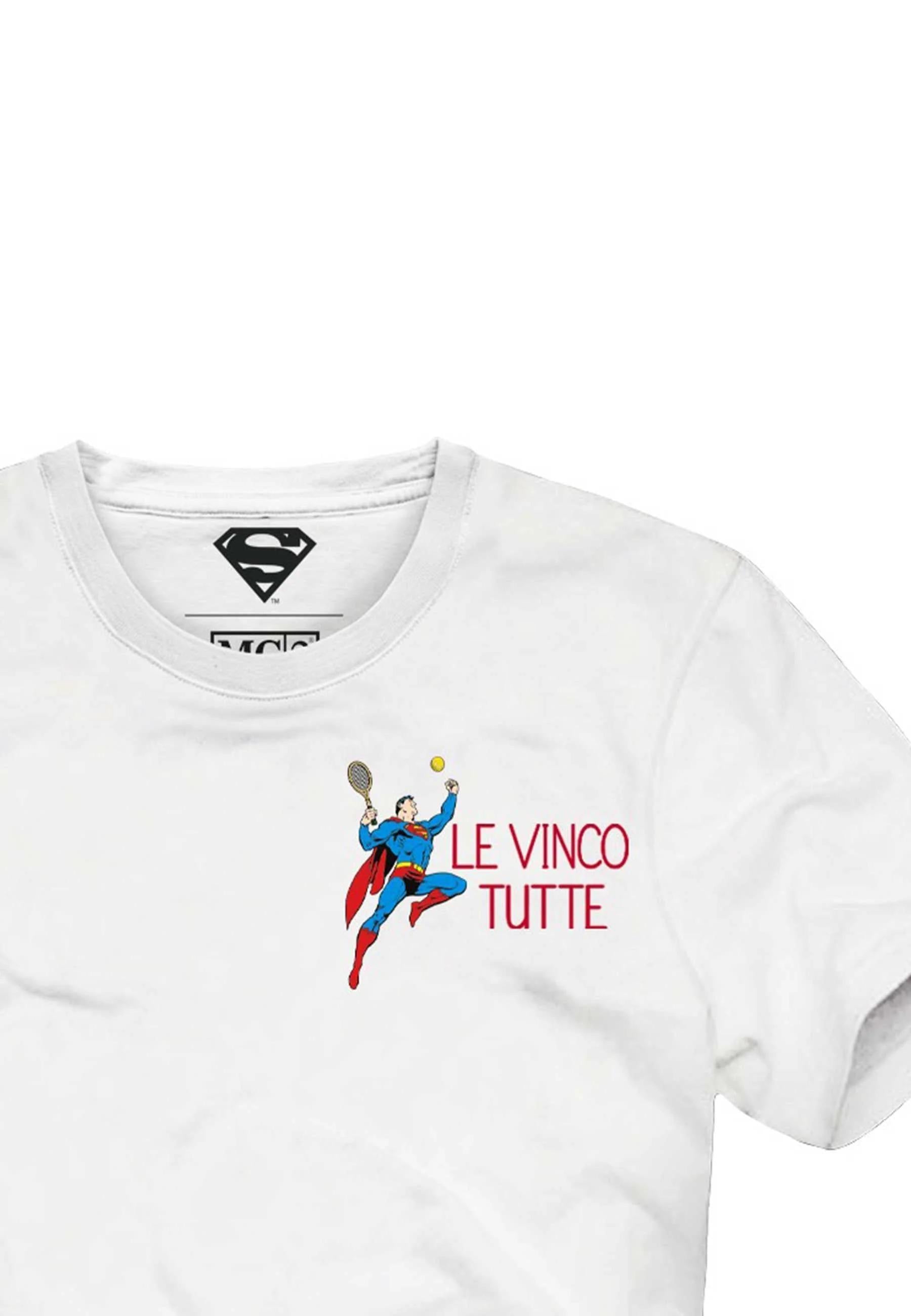 Mc2 saint barth T-shirt in Cotone Classico Stampa Superman POT0002 00841L MC2 SAINT BARTH 