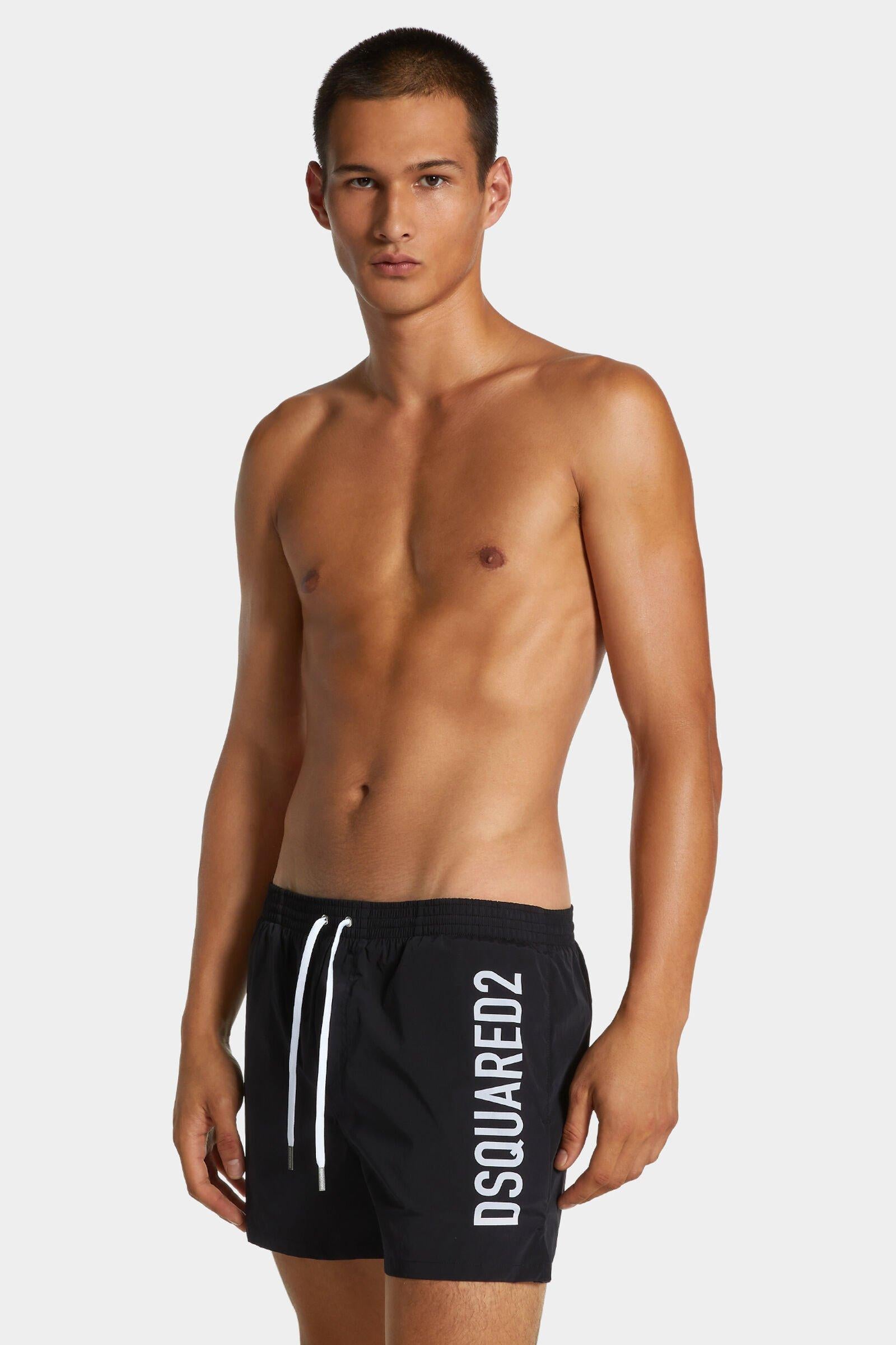 Costume Dsquared boxer midi nero D7B646000 010 DSQUARED2 