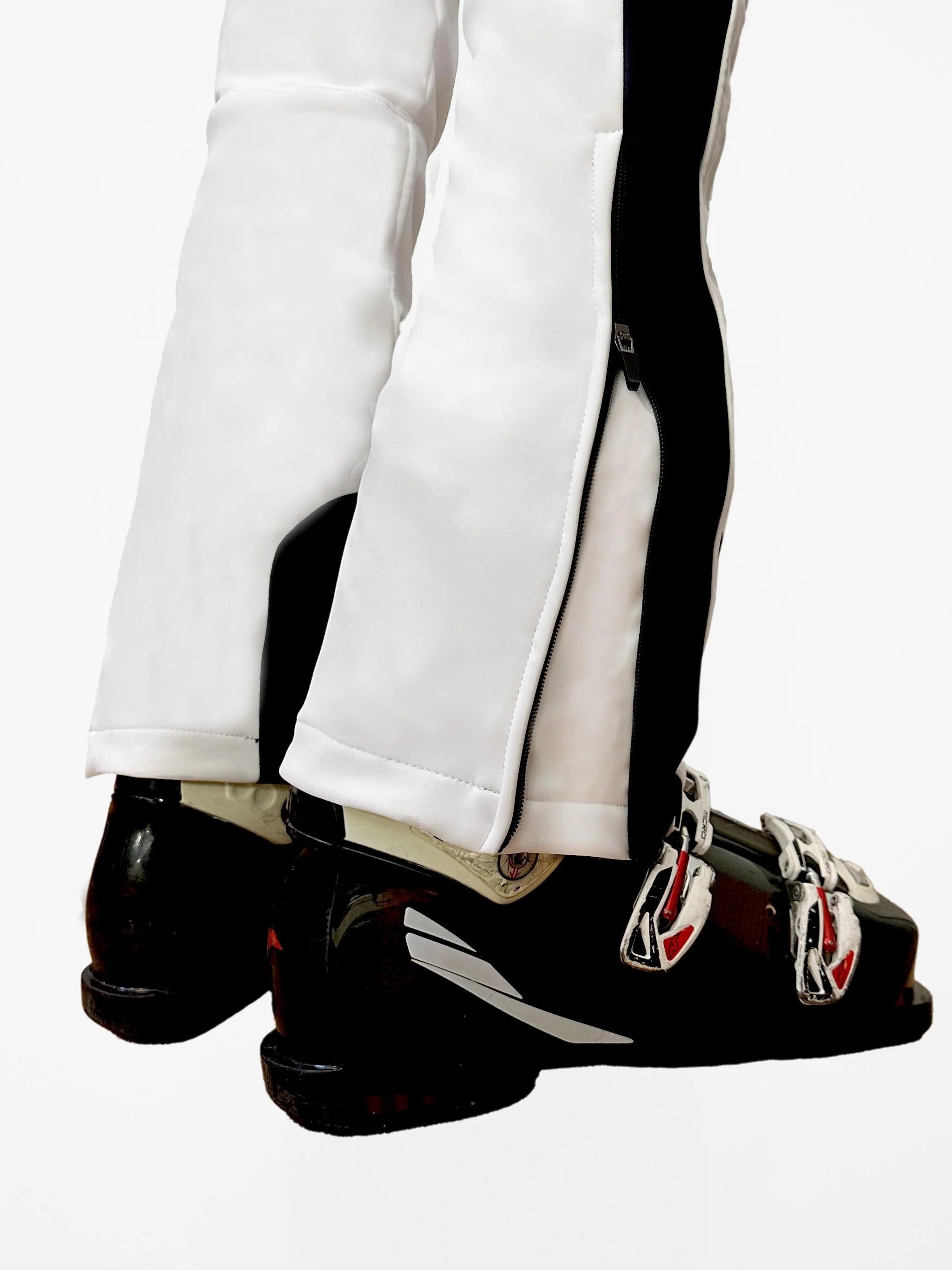 St.Barth Tuta da sci bianca da donna Garmisch con tecnologia RECCO® GRM0001 03829I MC2 SAINT BARTH 