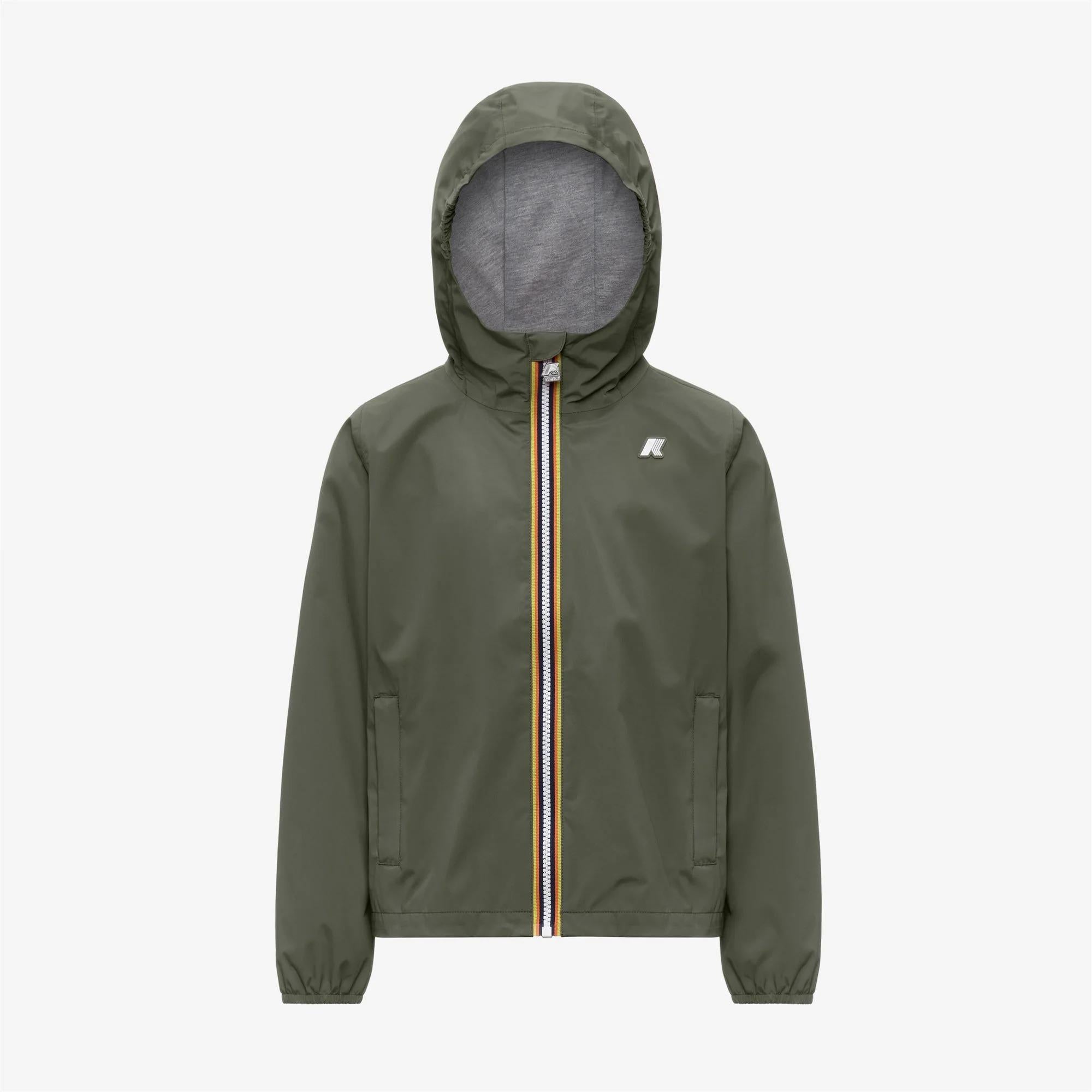 P. JACK STRETCH NYLON JERSEY<BR/>GREEN LICHEN K41335W* V15 K-WAY 
