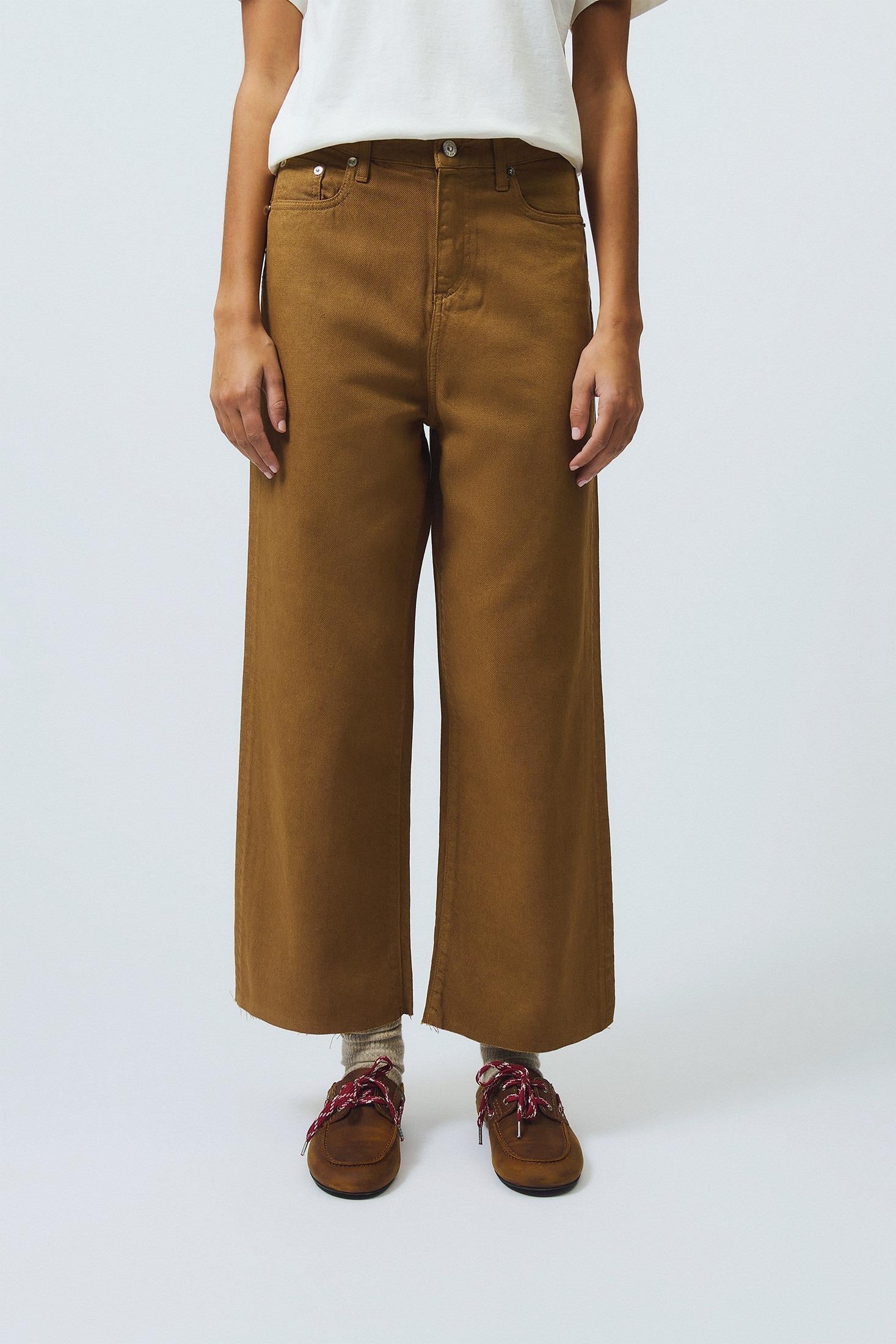 JEANS RITA CROPPED OLD REVERSE RUSTY RND043P4352716 C0642 ROY ROGER'S 