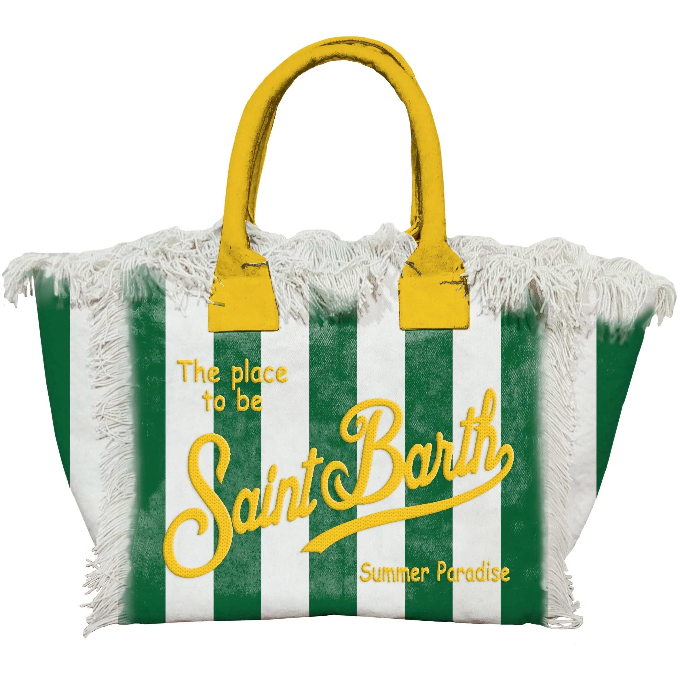 MC2 SAINT BARTH BORSA A TRACOLLA VANITY VANI001-09505L-STRIPES POP V 5191 EMB VANI001 09505L MC2 SAINT BARTH 