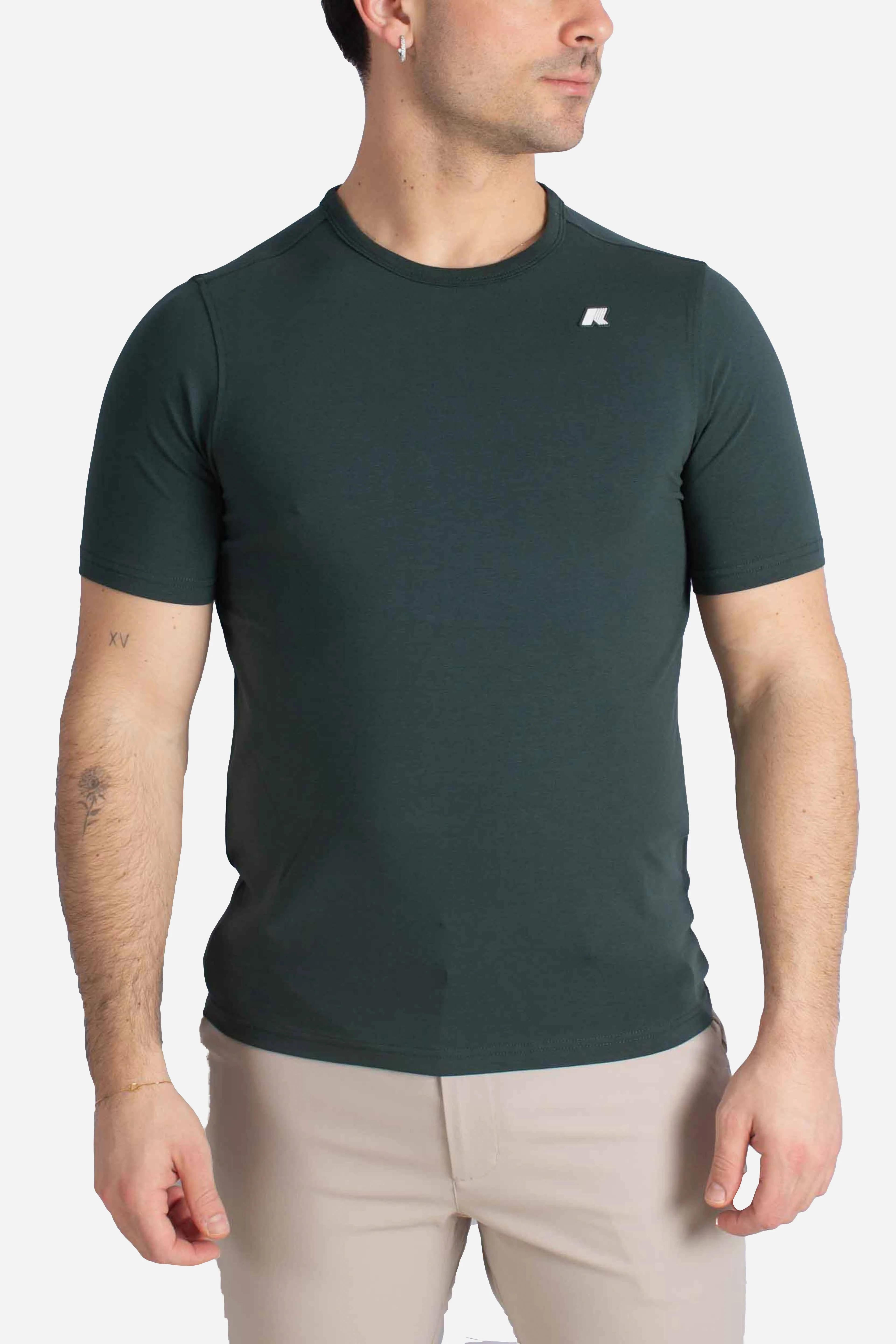 ADAME LIGHT STRETCH JERSEY<BR/>GREEN DK JUNGLE K71349W 228 K-WAY 