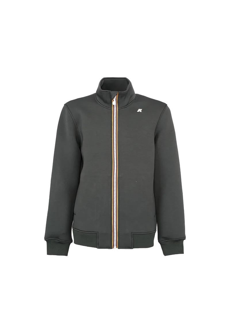 K-WAY<BR/>FELPA FINN SPACER GREEN BLACKISH K2125LW WMR K-WAY 