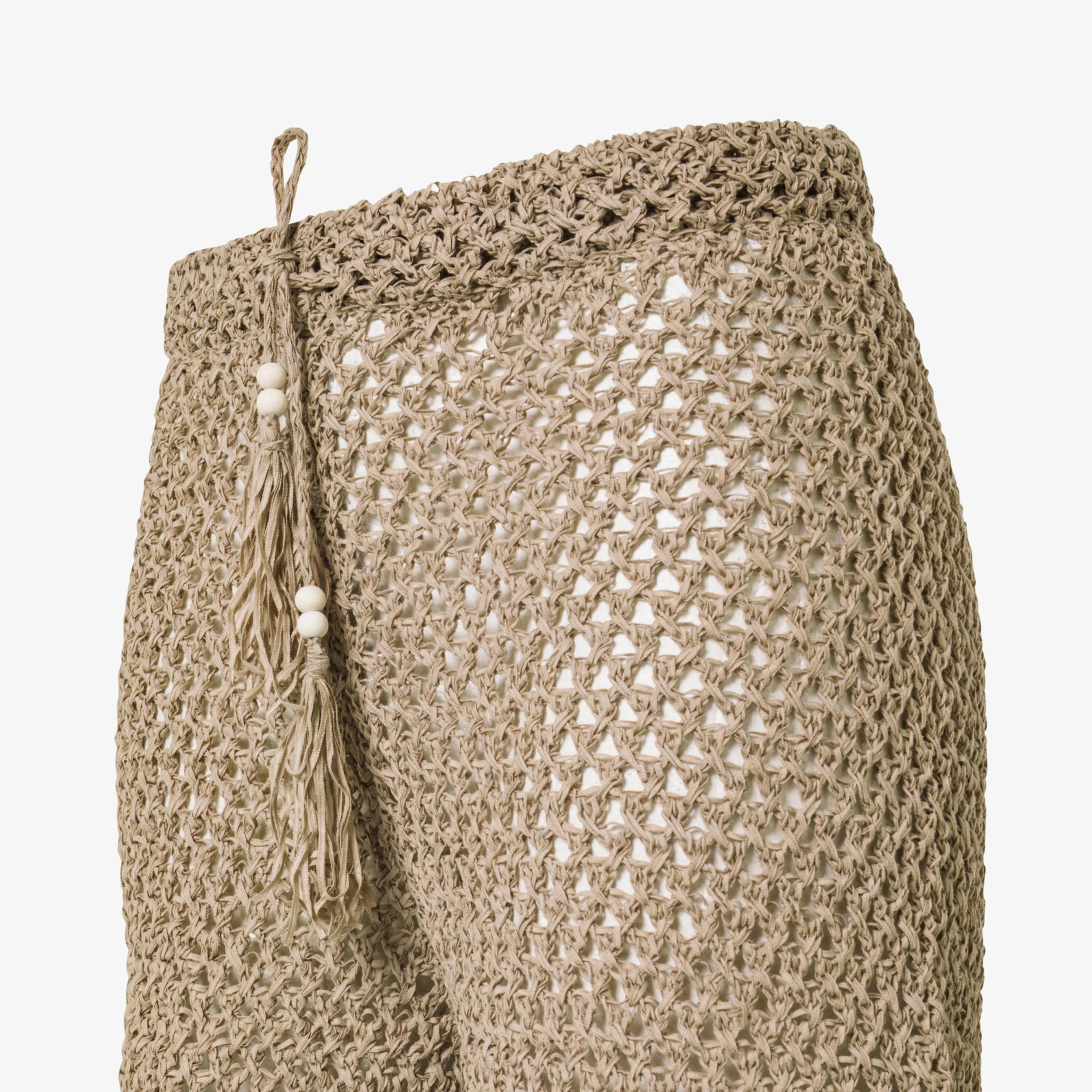 SUN68 Shorts crochet beach Stone K36283 98 SUN 68 