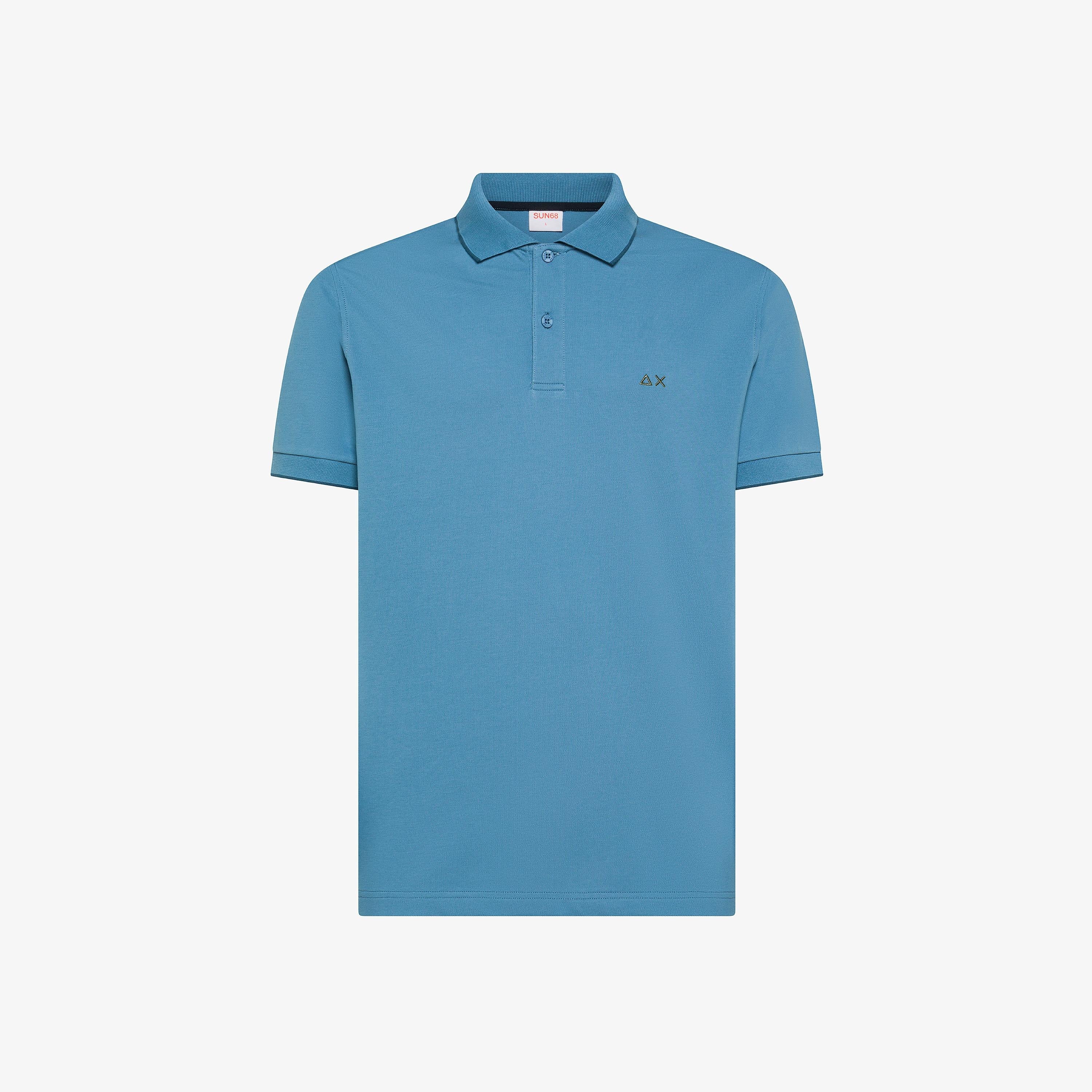 SUN68 Polo small stripe on collar Avio A36111 56 SUN 68 