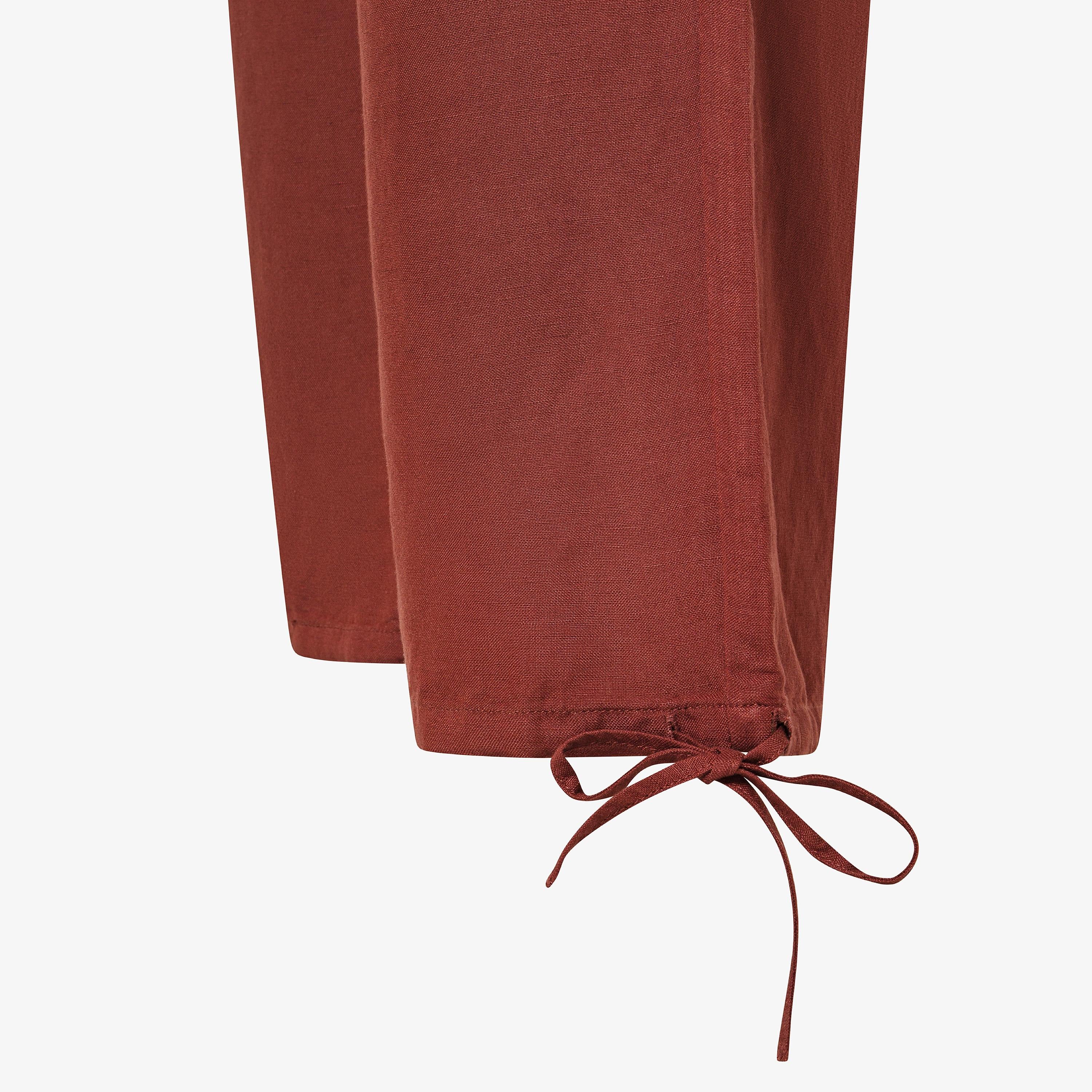 SUN68 Trousers linen beach Cacao S36242 71 SUN 68 