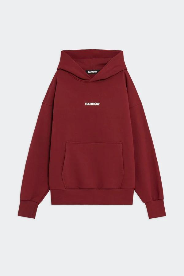 Barrow Hoodie unisex bordeaux F5BWUAHS047 177 BARROW 