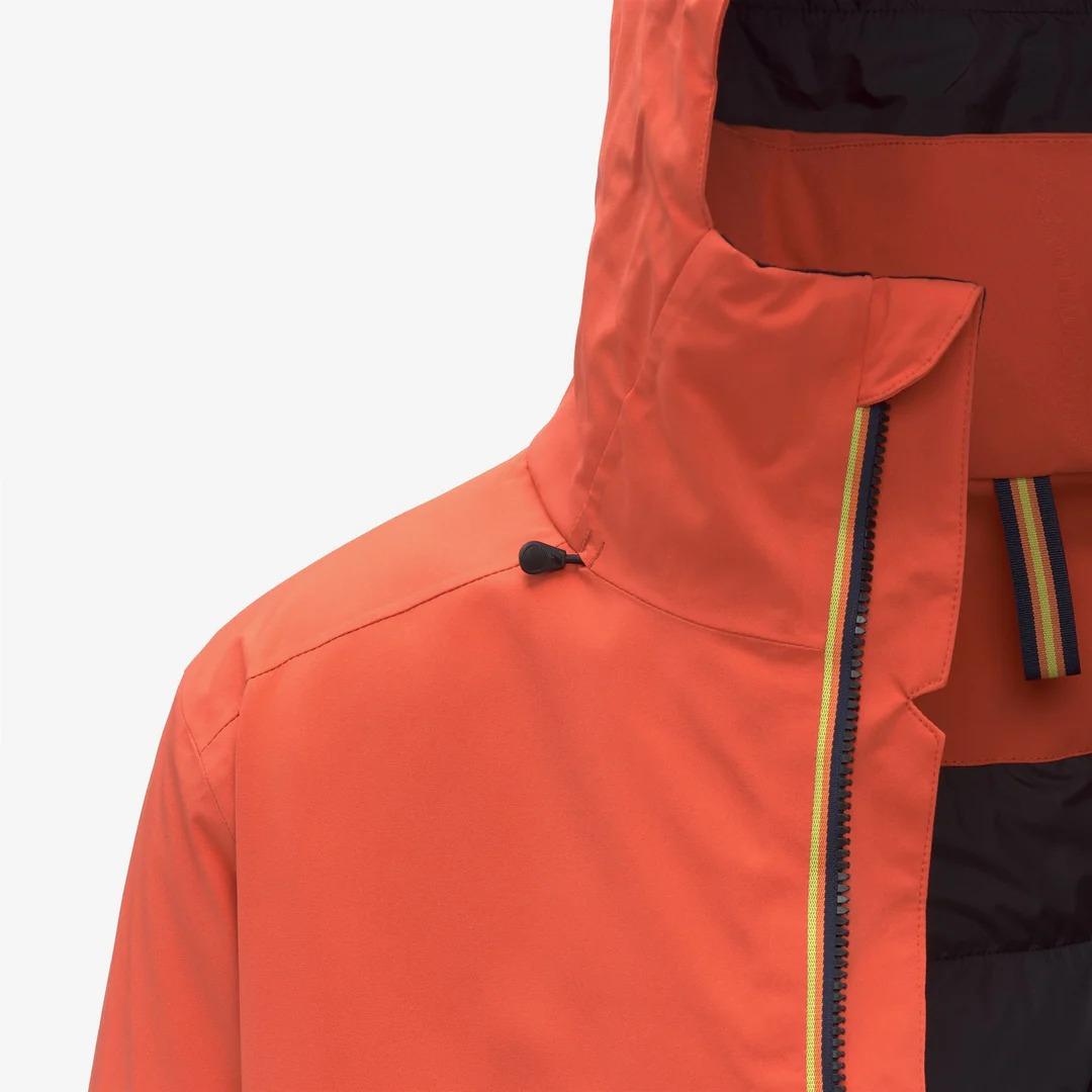 LESARCS 2L TWILL<BR/>ORANGE FIESTA K5123YW 415 K-WAY 