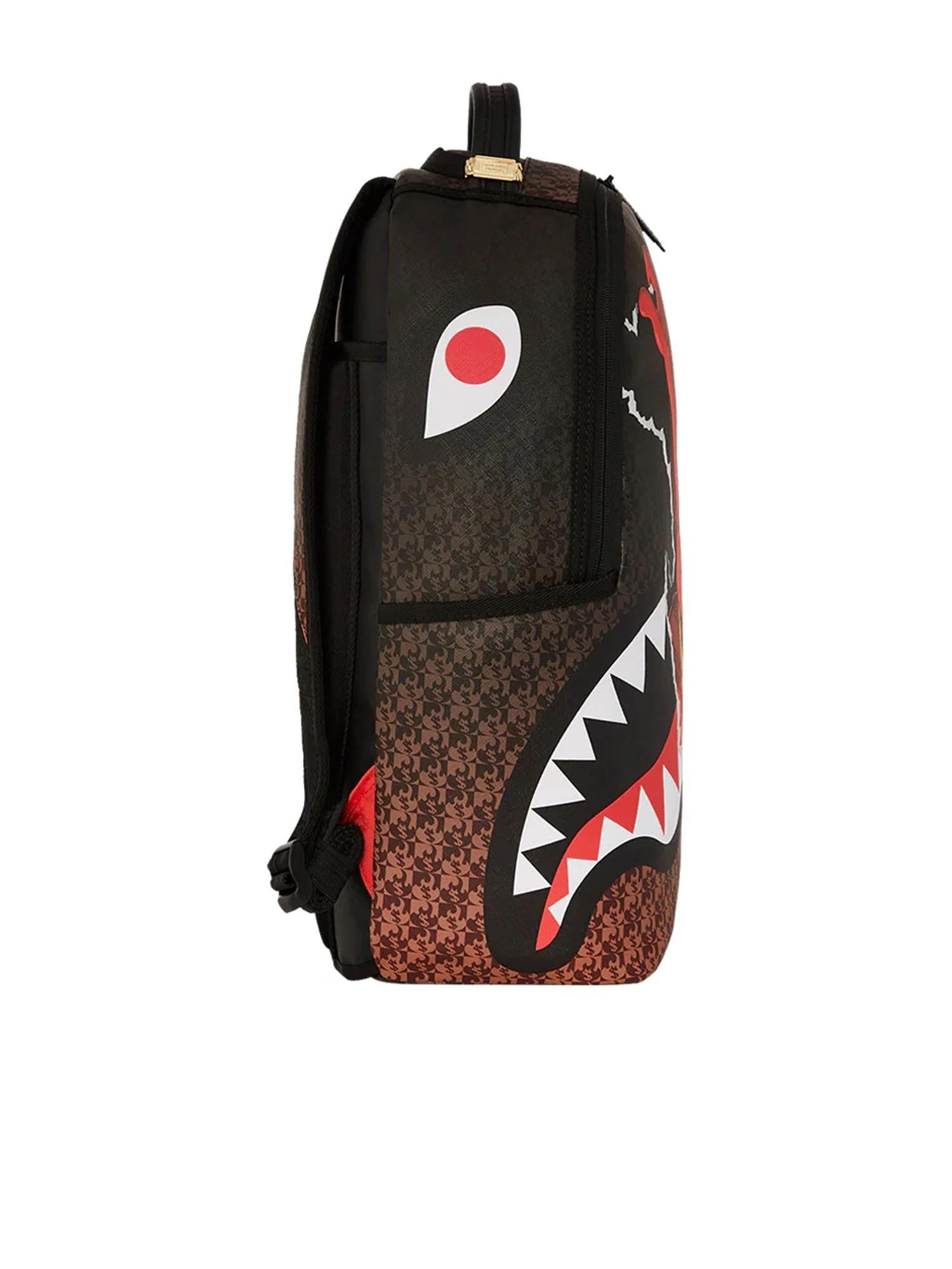 ZAINO DIABLO FIRE TEAR DLXSV BACKPACK SPRAYGROUND 910B7548NSZ BLACK SPRAYGROUND 