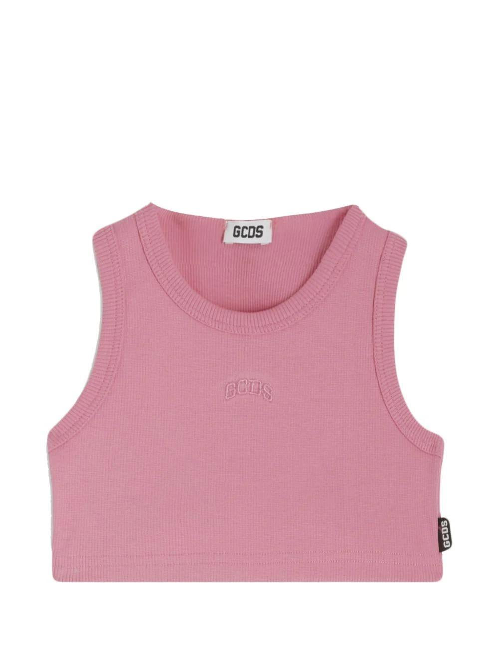Gcds Kids<BR/>Canotta rosa per bambina C1GJQG572T103* 503 GCDS 