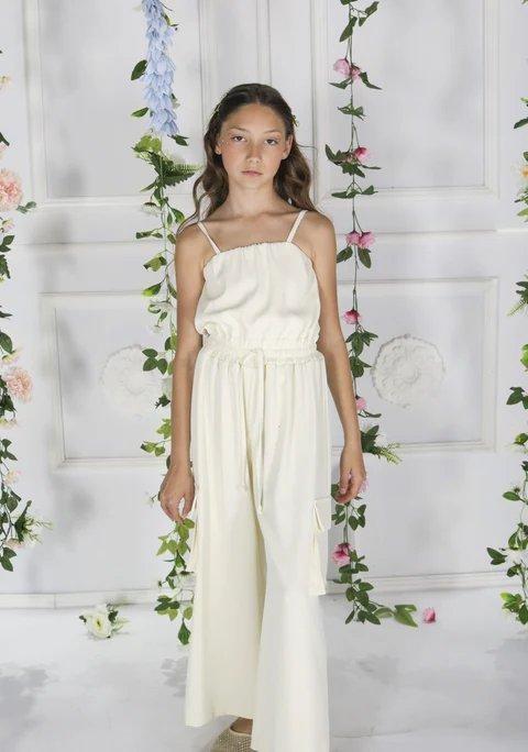 Tuta FUN&FUN panna FCJJP03256 PANNA Fun fun couture 