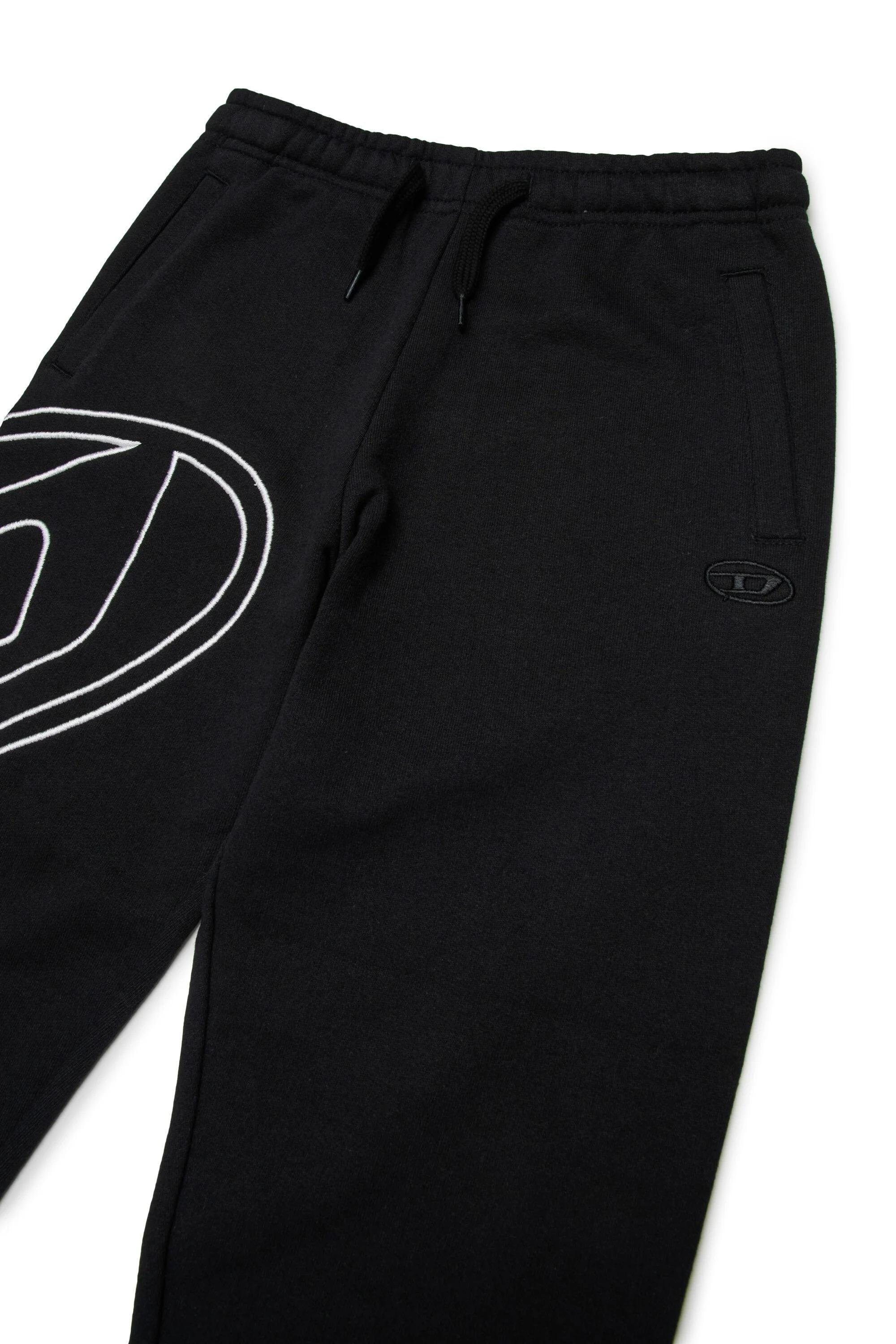 Pantalone tuta diesel bambino pmarkymegovald nero J02272-0GYCJ K900 DIESEL 
