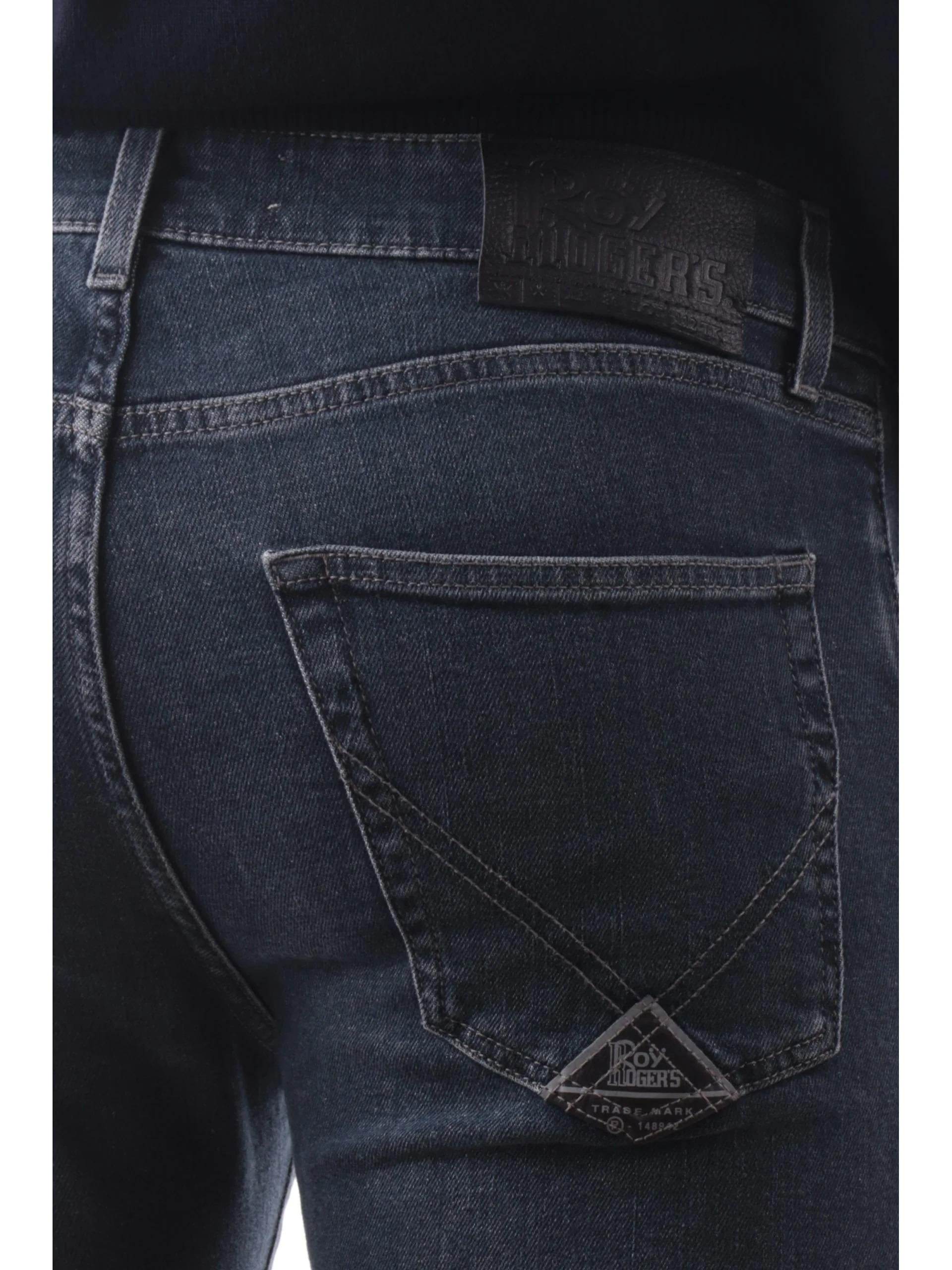 Pantaloni jeans Roy Rogers 517 Denim Cortland blu da uomo Slim RRU075D6992993 C0999 ROY ROGER'S 