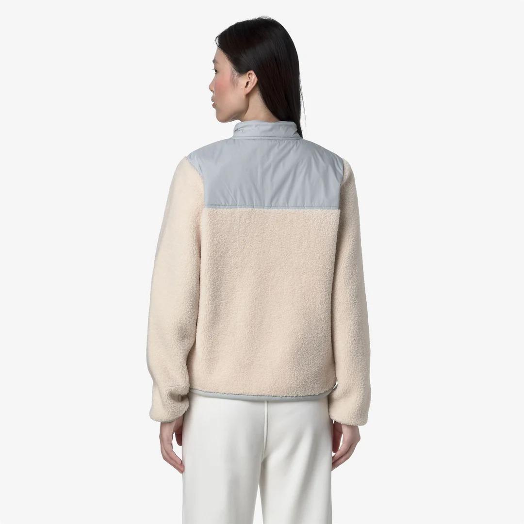 BERNARDINE 4.0 ORSETTO<BR/>GREY-ECRU K61343W B00 K-WAY 