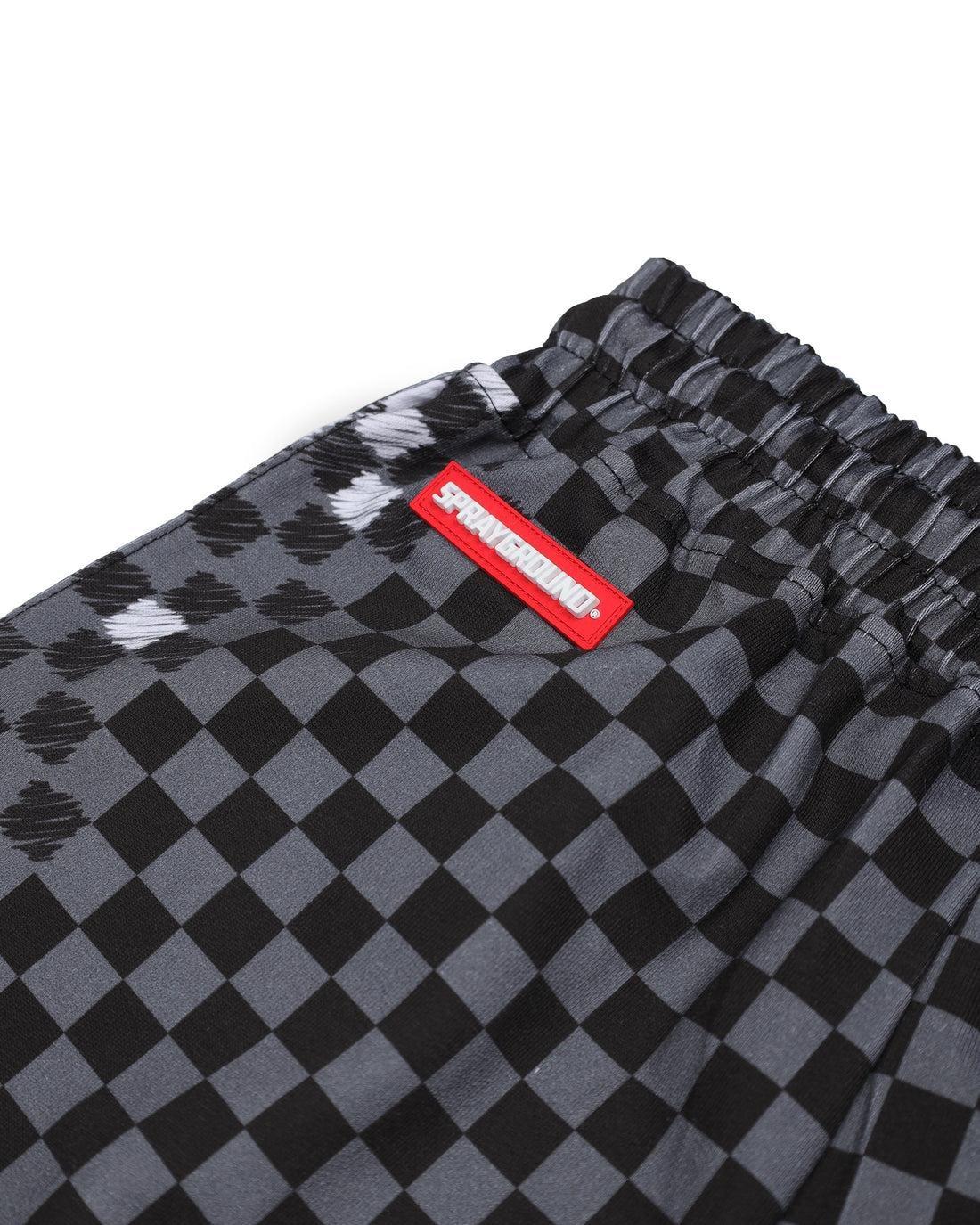 SPRAYGROUND CHECKERED SKETCH SHORTS SPY1412E V.U SPRAYGROUND 